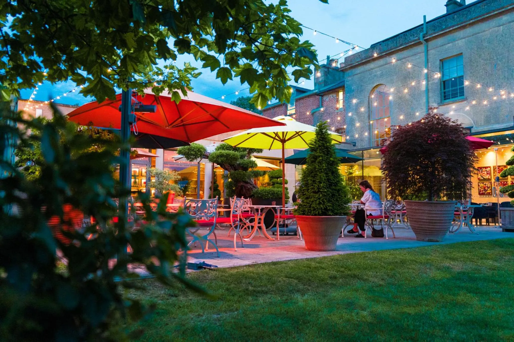 Balcony/Terrace in Bishopstrow Hotel and Spa - Small Luxury Hotels of the World