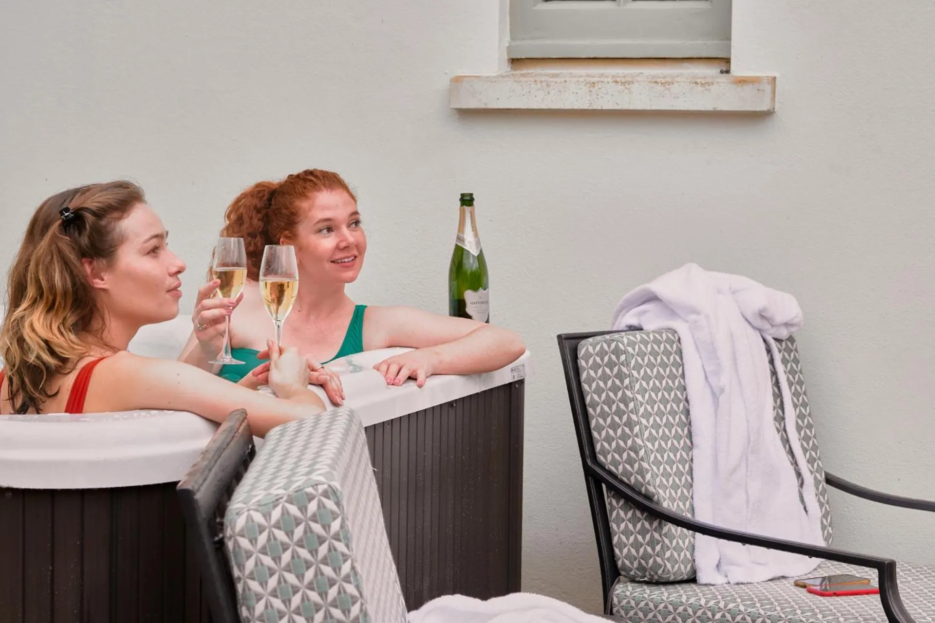 Guests in Bishopstrow Hotel and Spa - Small Luxury Hotels of the World