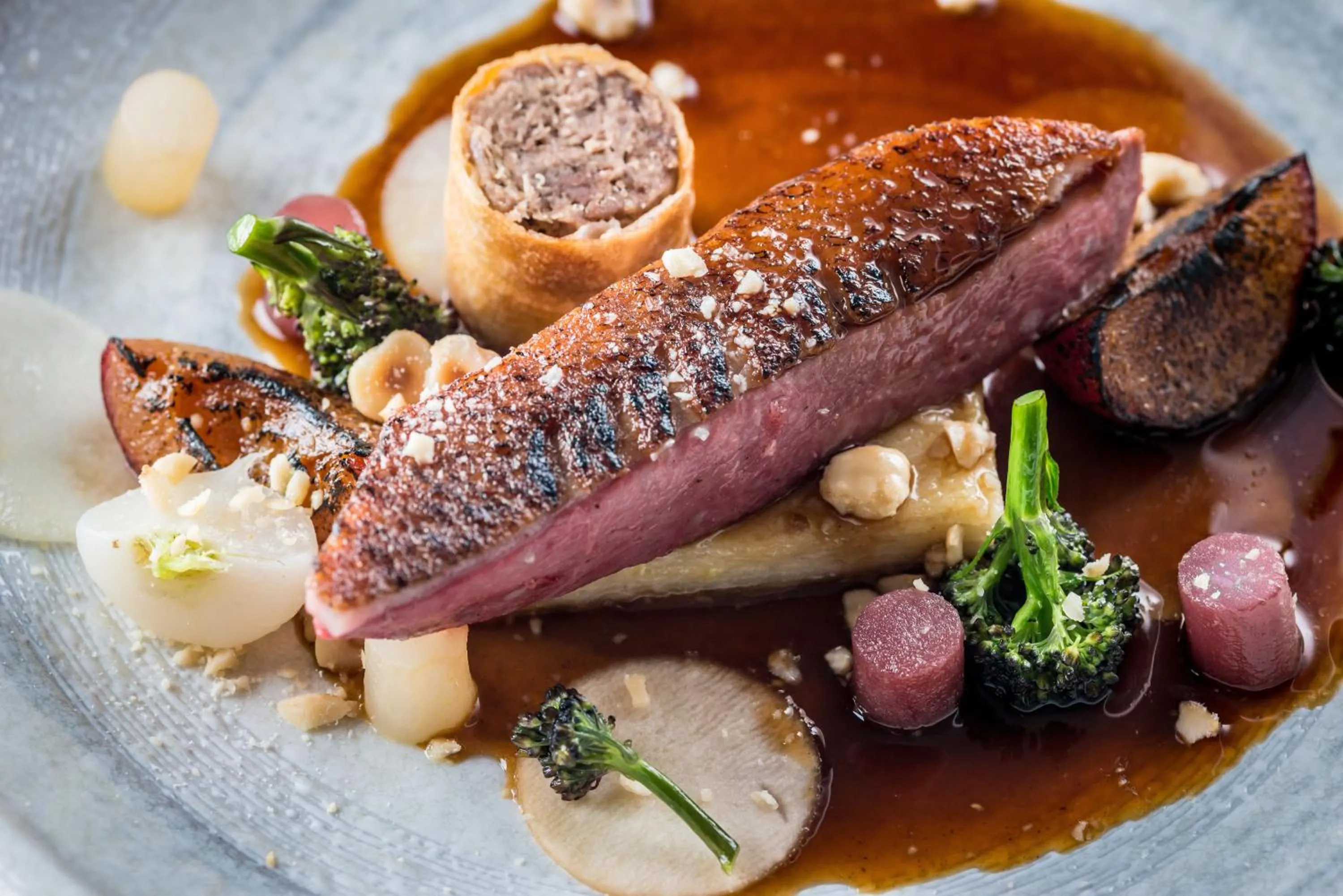 Food close-up in The Slaughters Manor House