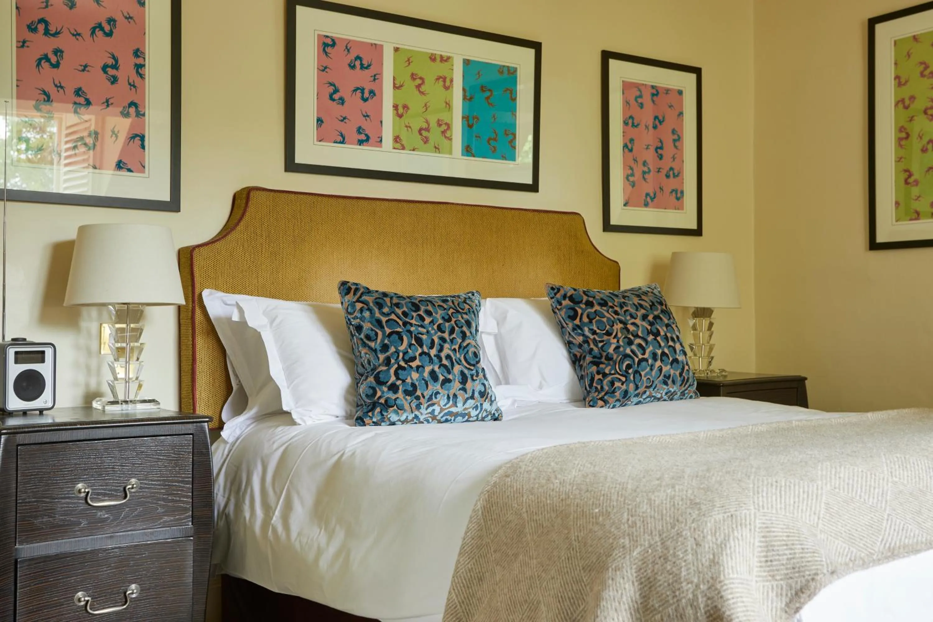 Bedroom, Bed in The Slaughters Manor House