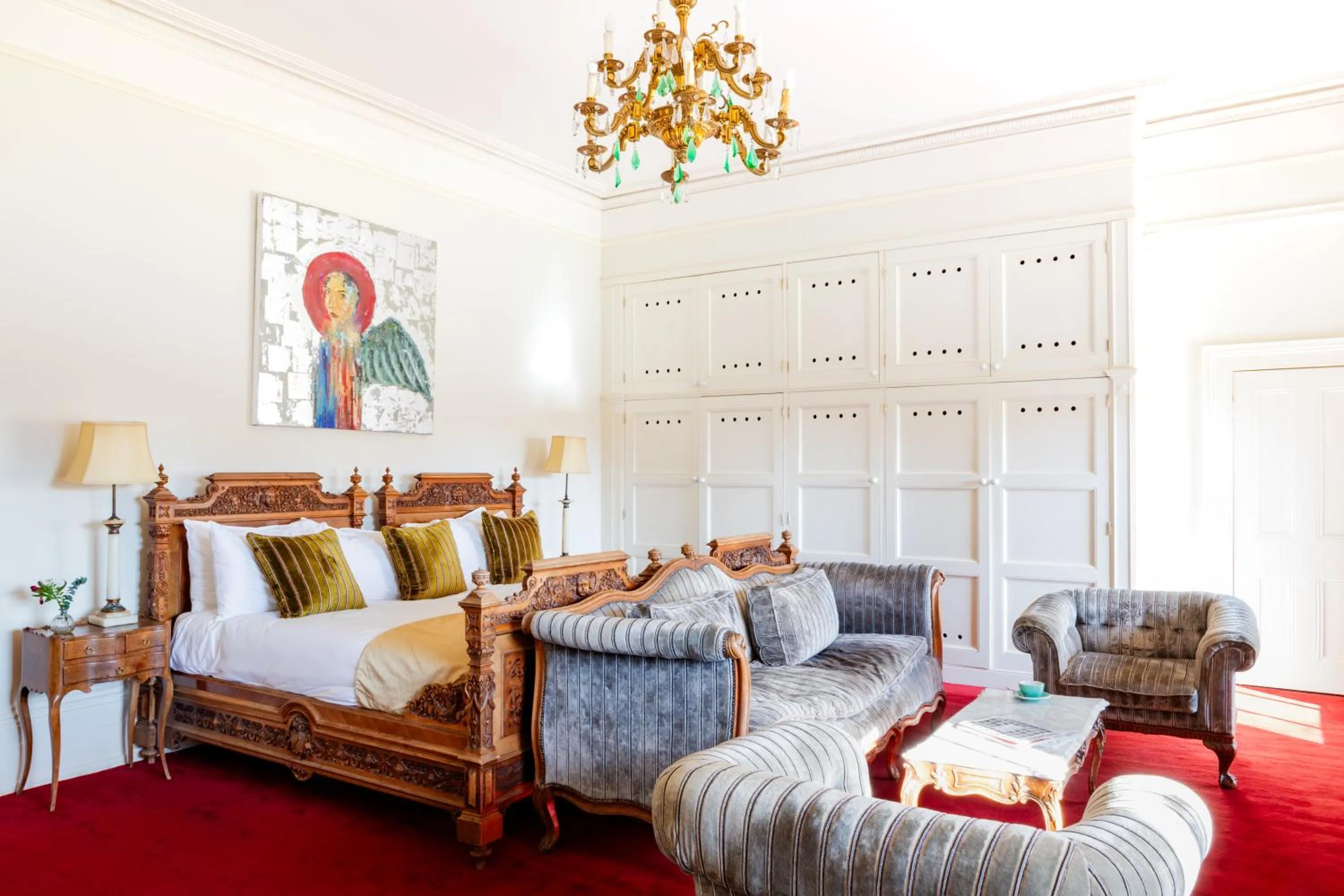 Bed in The Ickworth Hotel