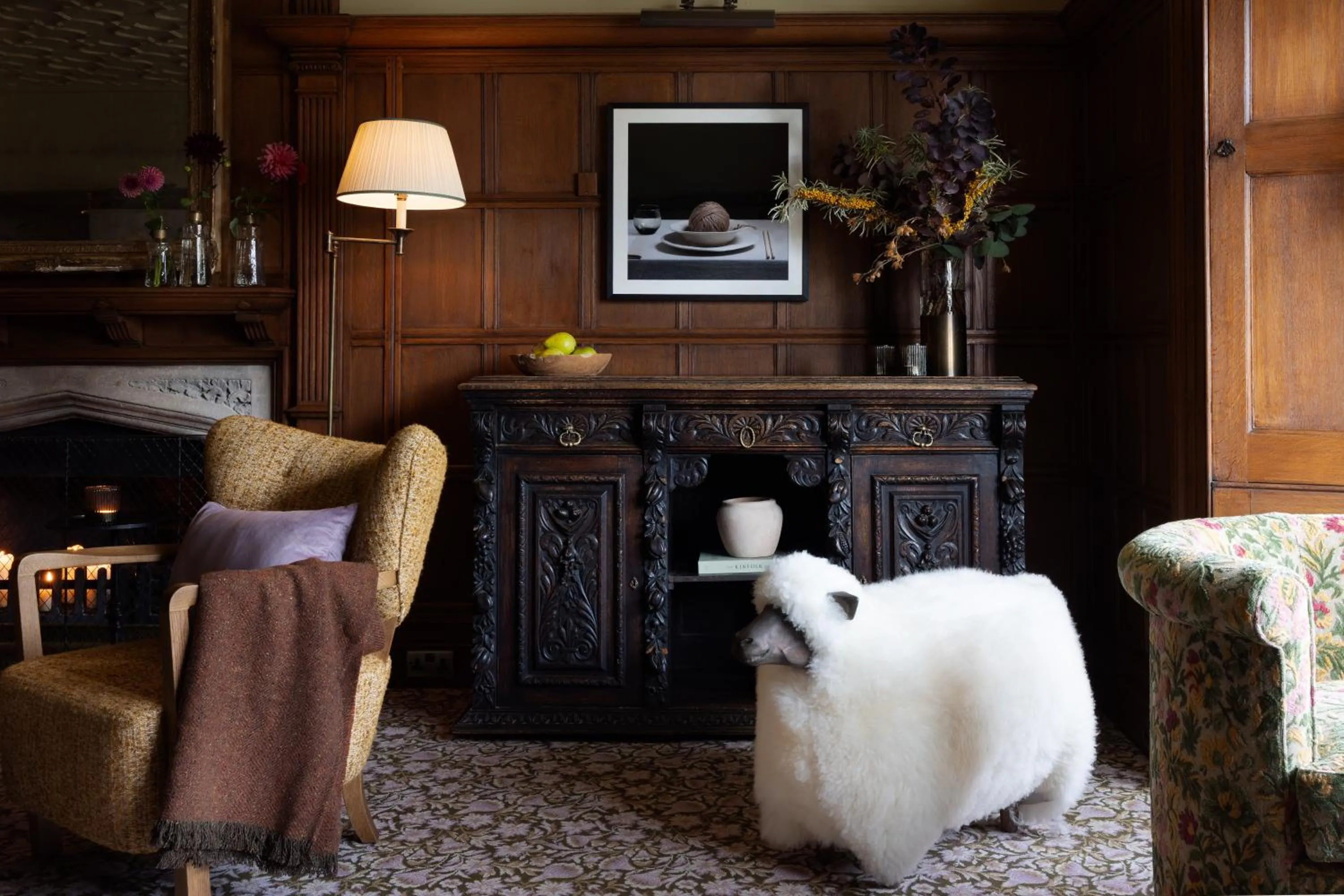 Lounge or bar in Woolley Grange Hotel