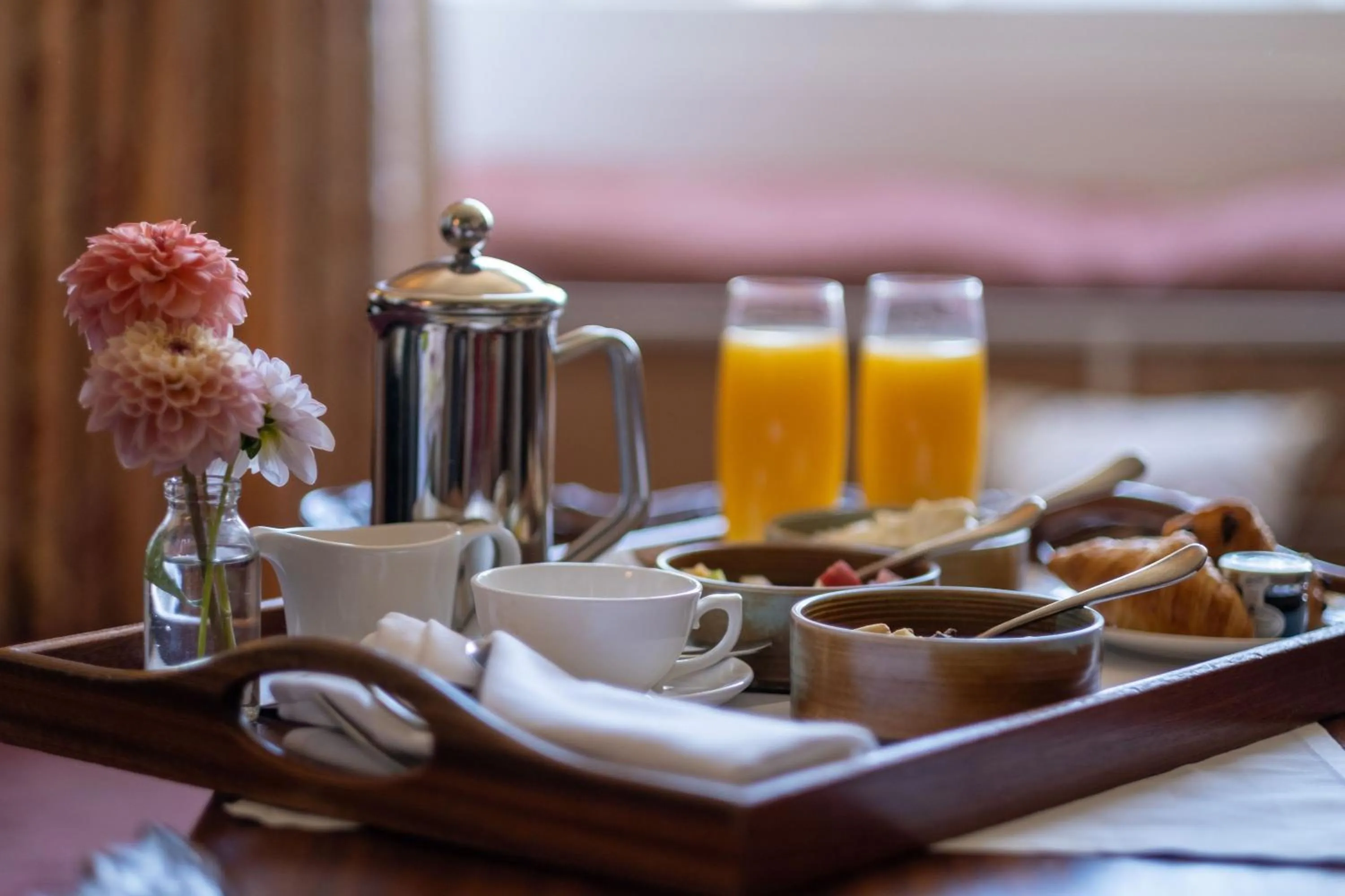 Breakfast in Woolley Grange Hotel