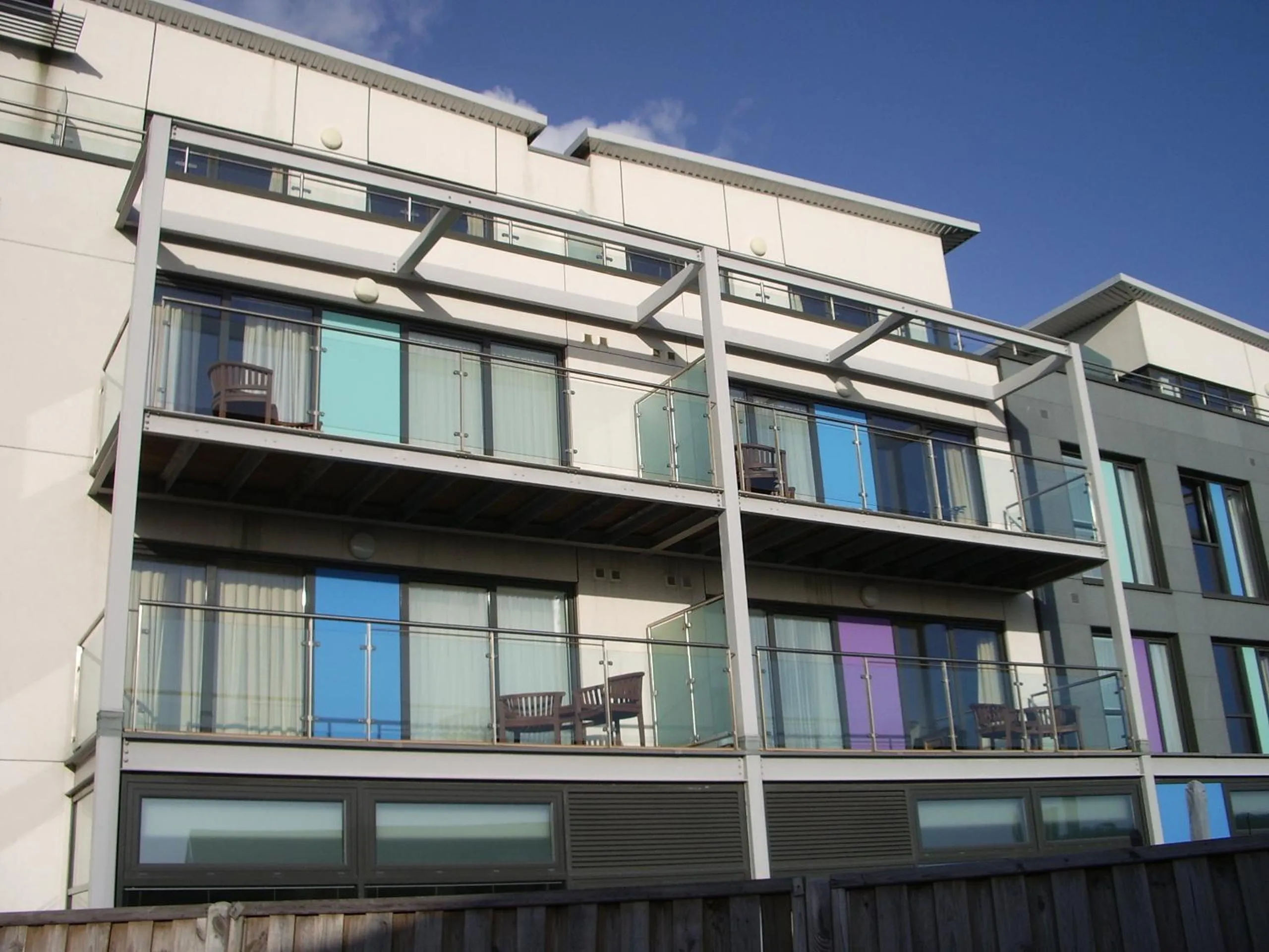 Property building in Liberty Wharf Apartments