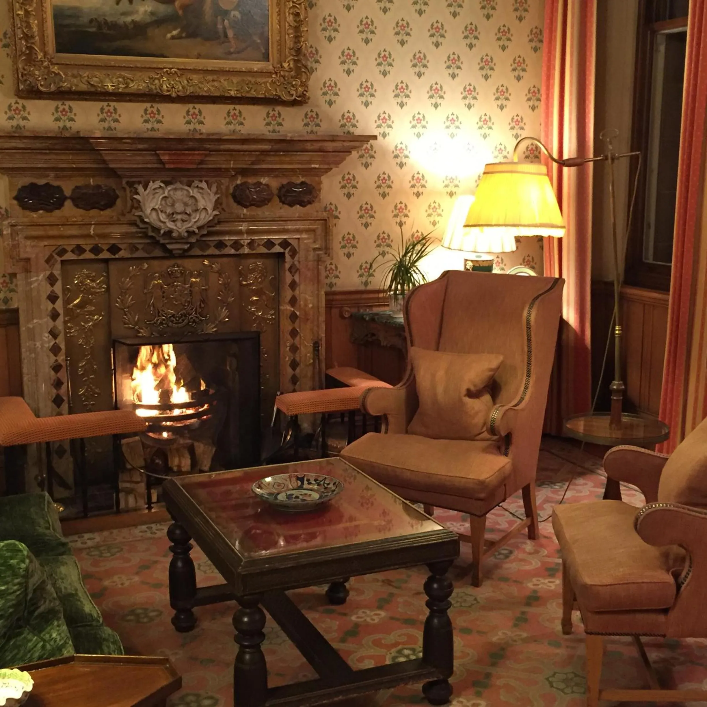 Living room in Inverlochy Castle Hotel