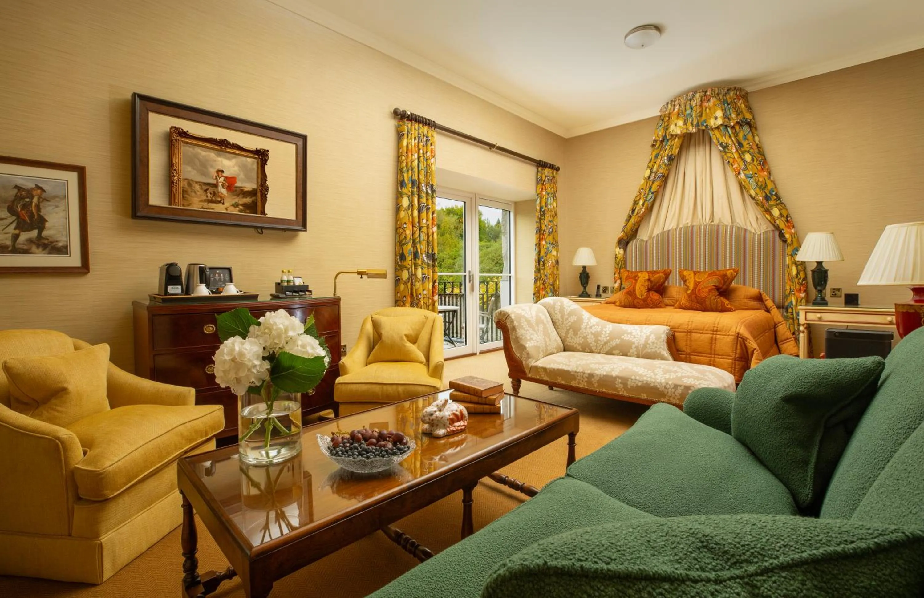 Bedroom in Inverlochy Castle Hotel