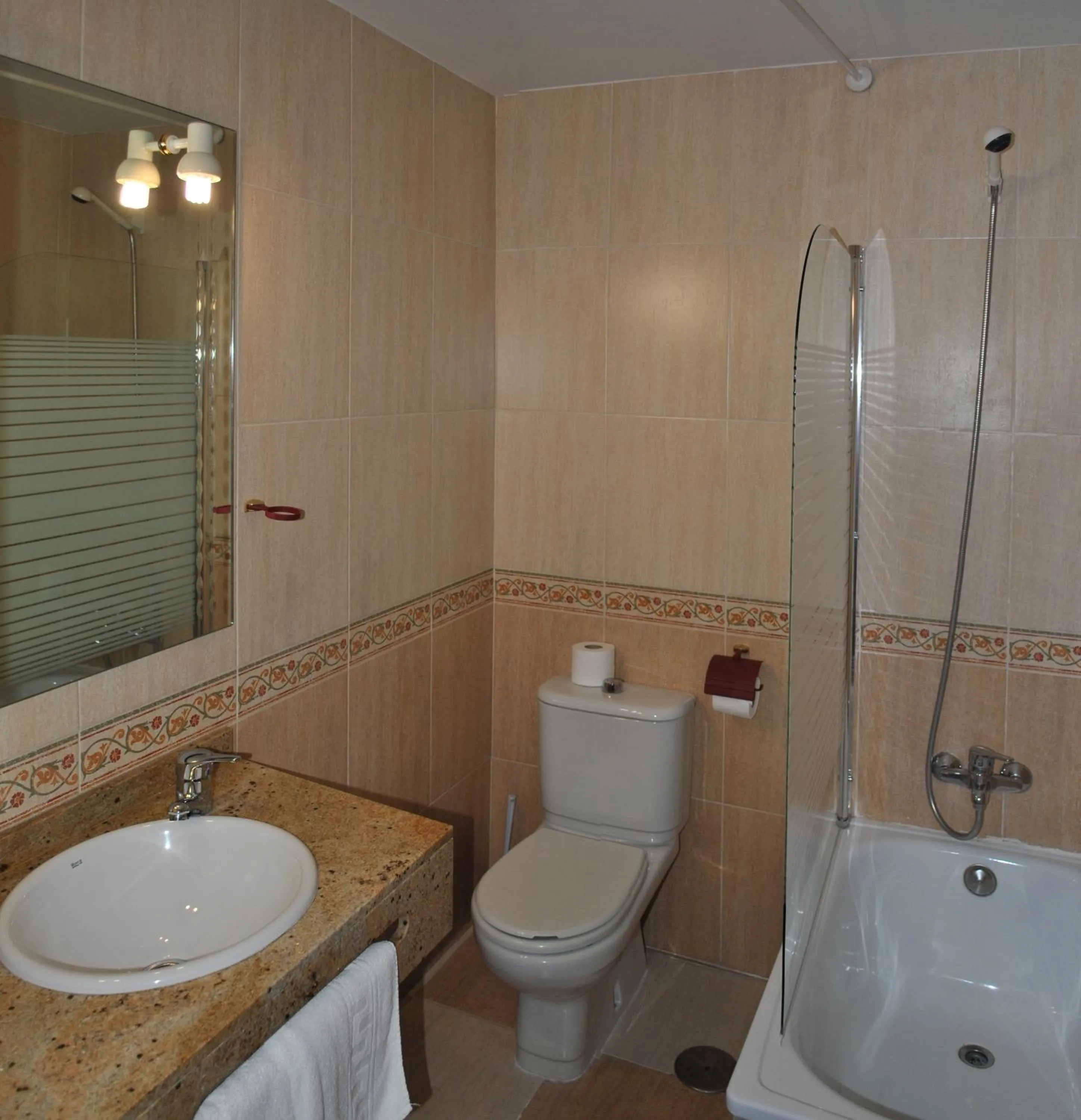 Bathroom in Hotel Albero