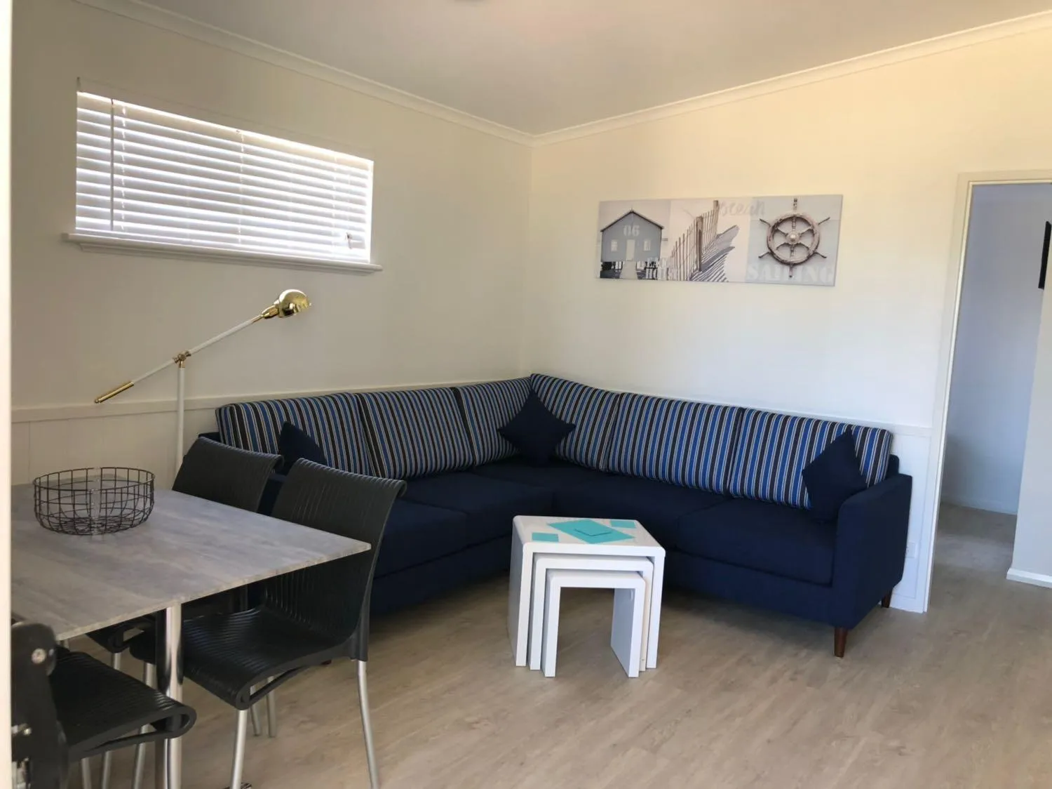 Living room in Horrocks Beach Caravan Park