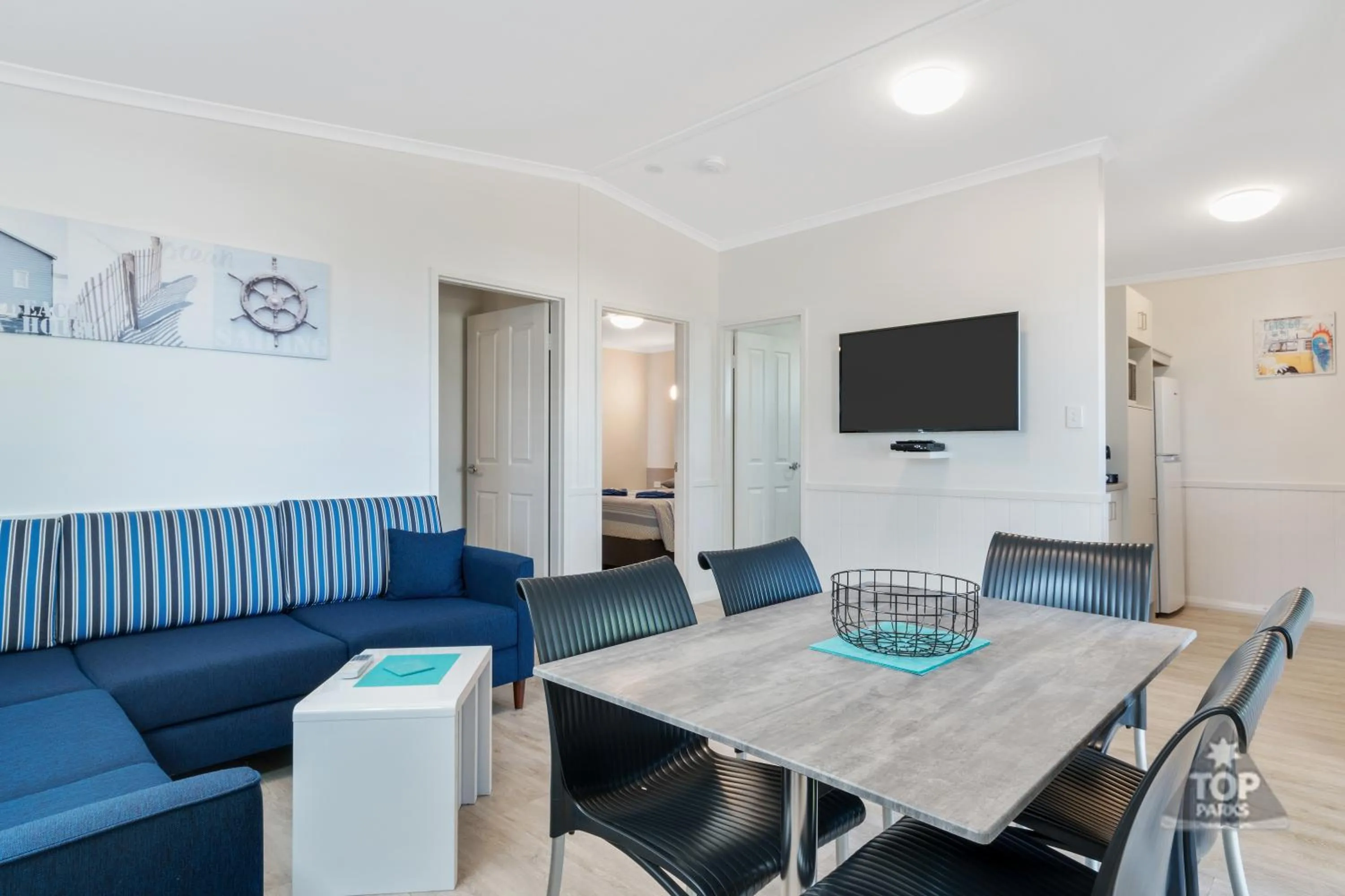 Kitchen or kitchenette in Horrocks Beach Caravan Park