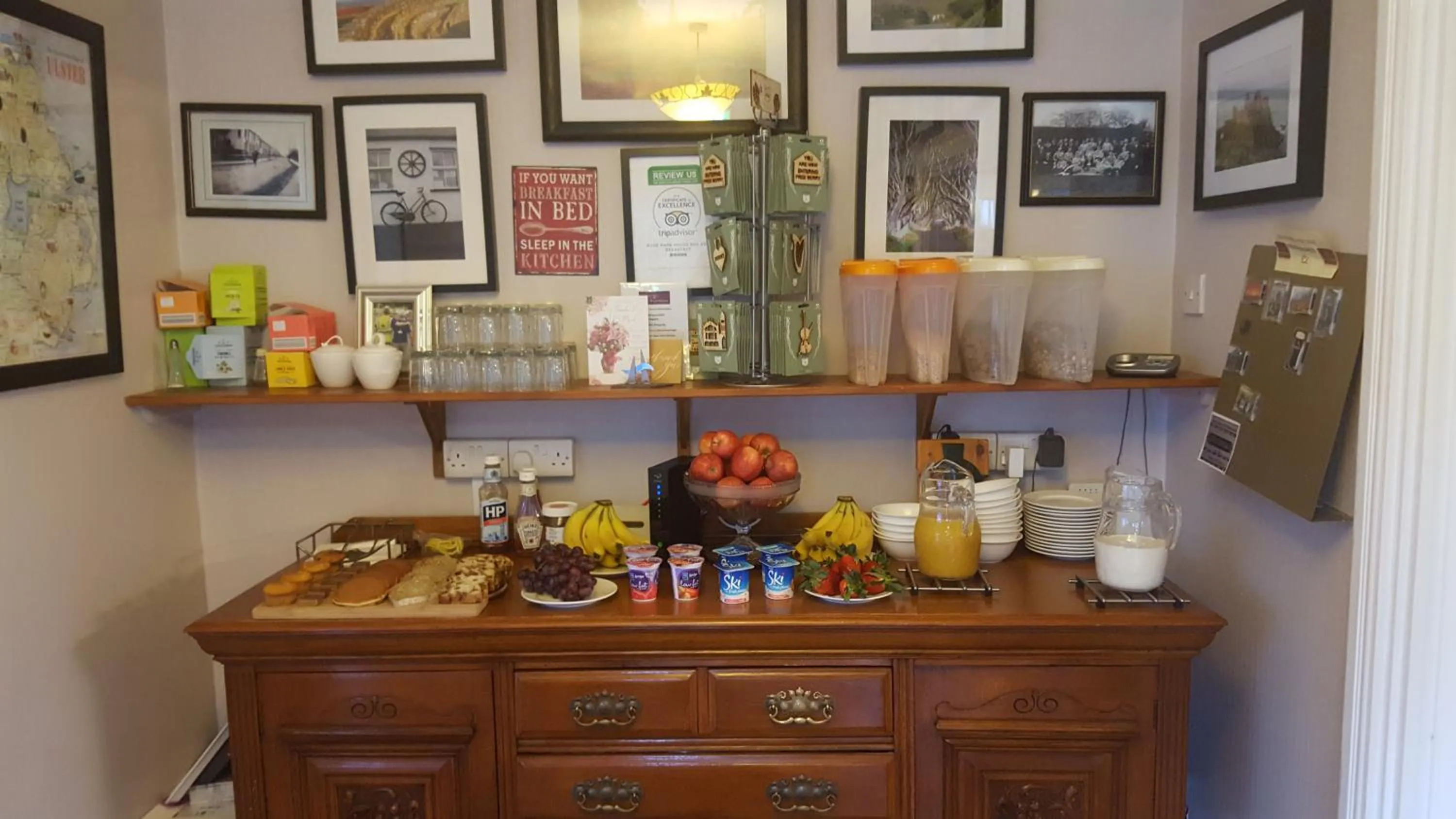 Food and drinks in Rose Park House