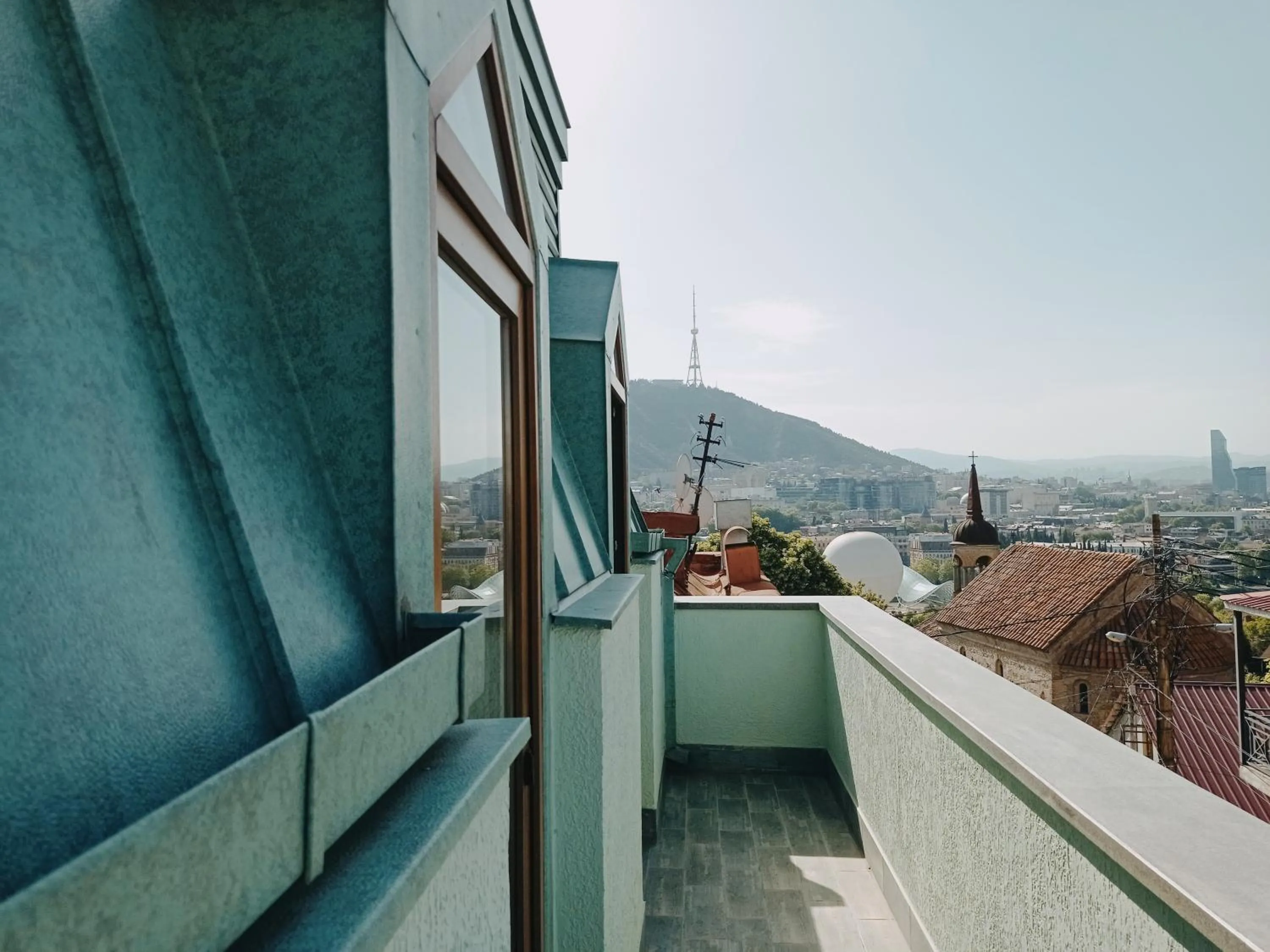 Balcony/Terrace in Hotel Four Brothers