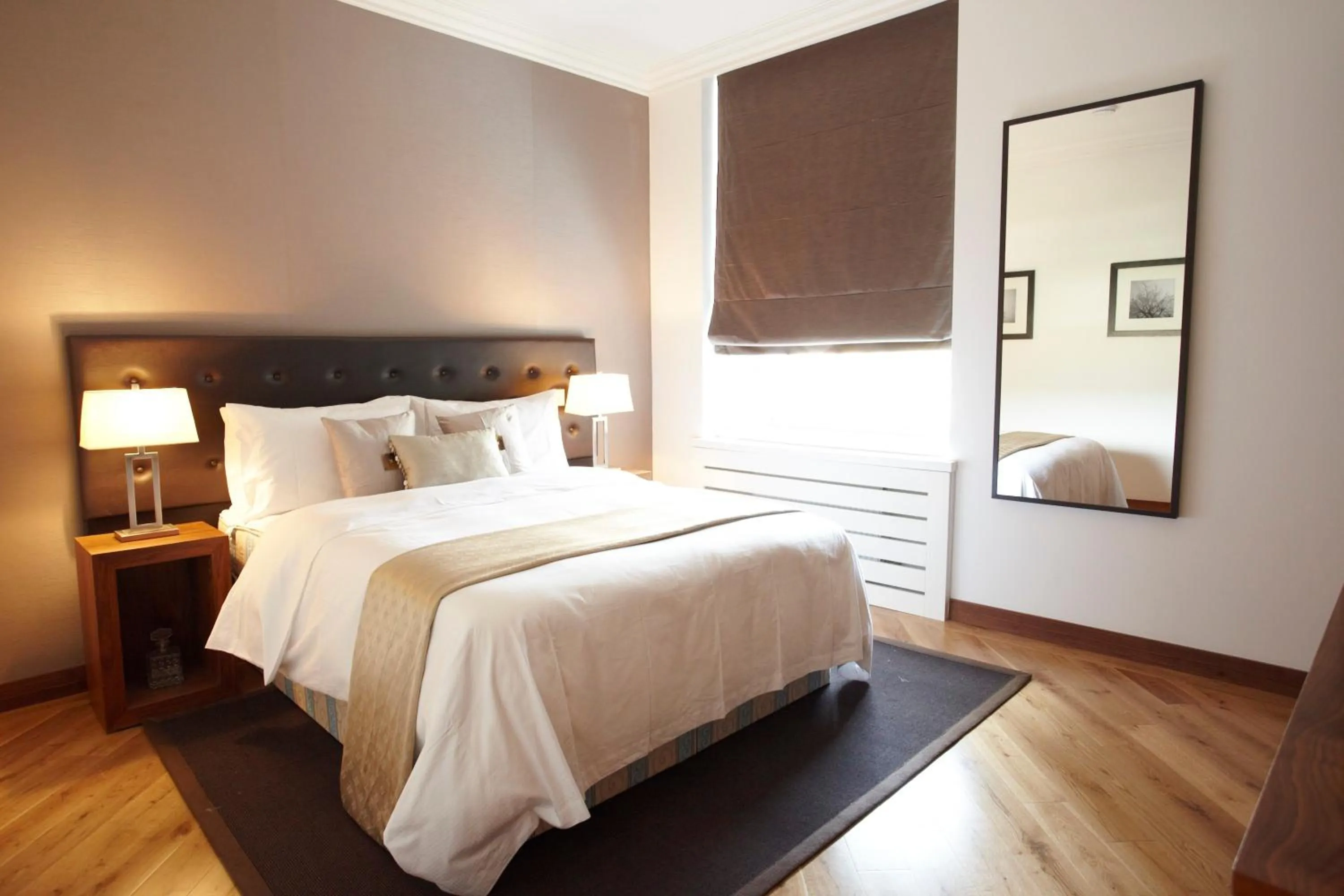 Bed in Presidential Apartments Kensington