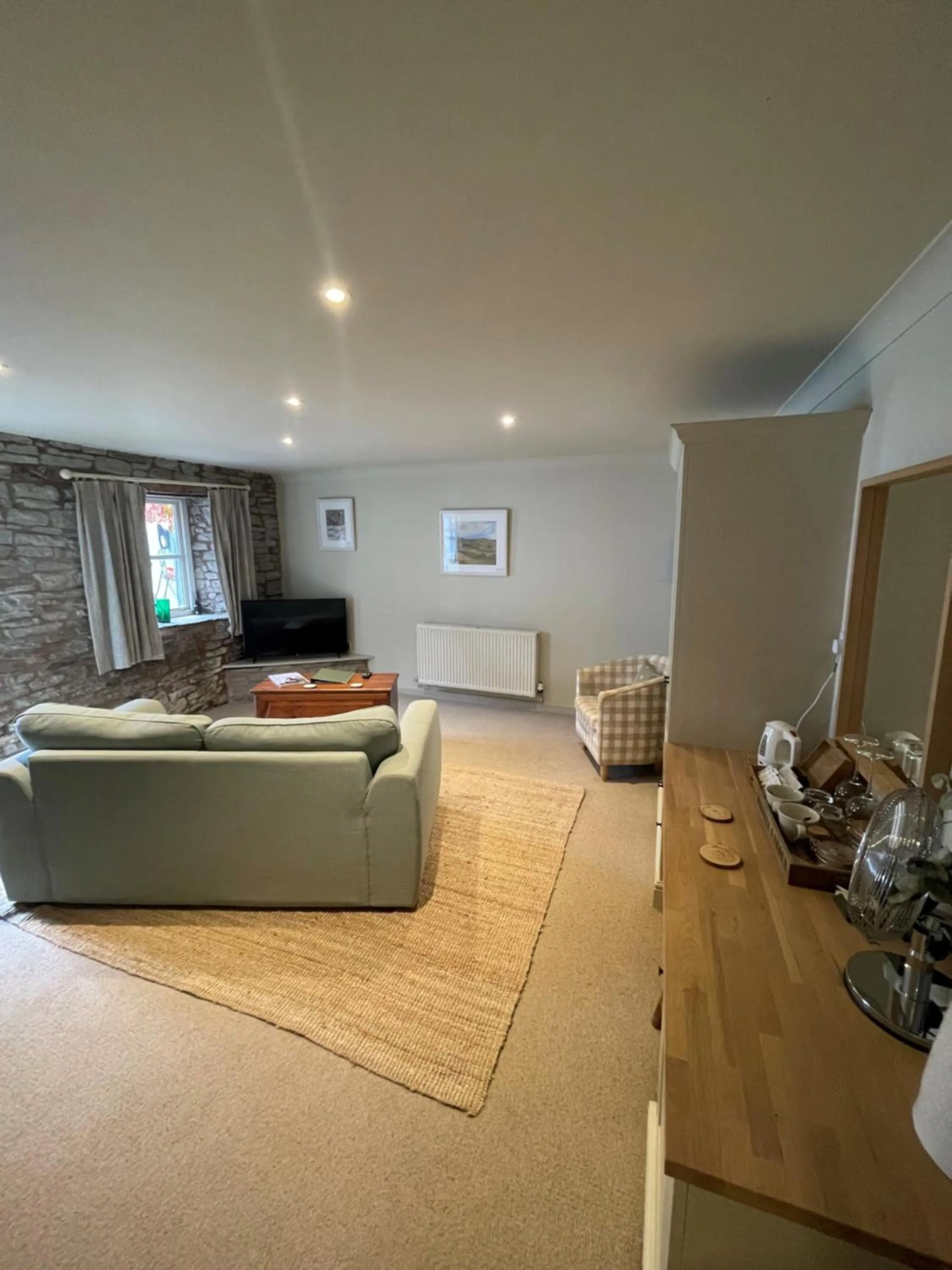 Seating area in Riverside Inn, Aymestrey