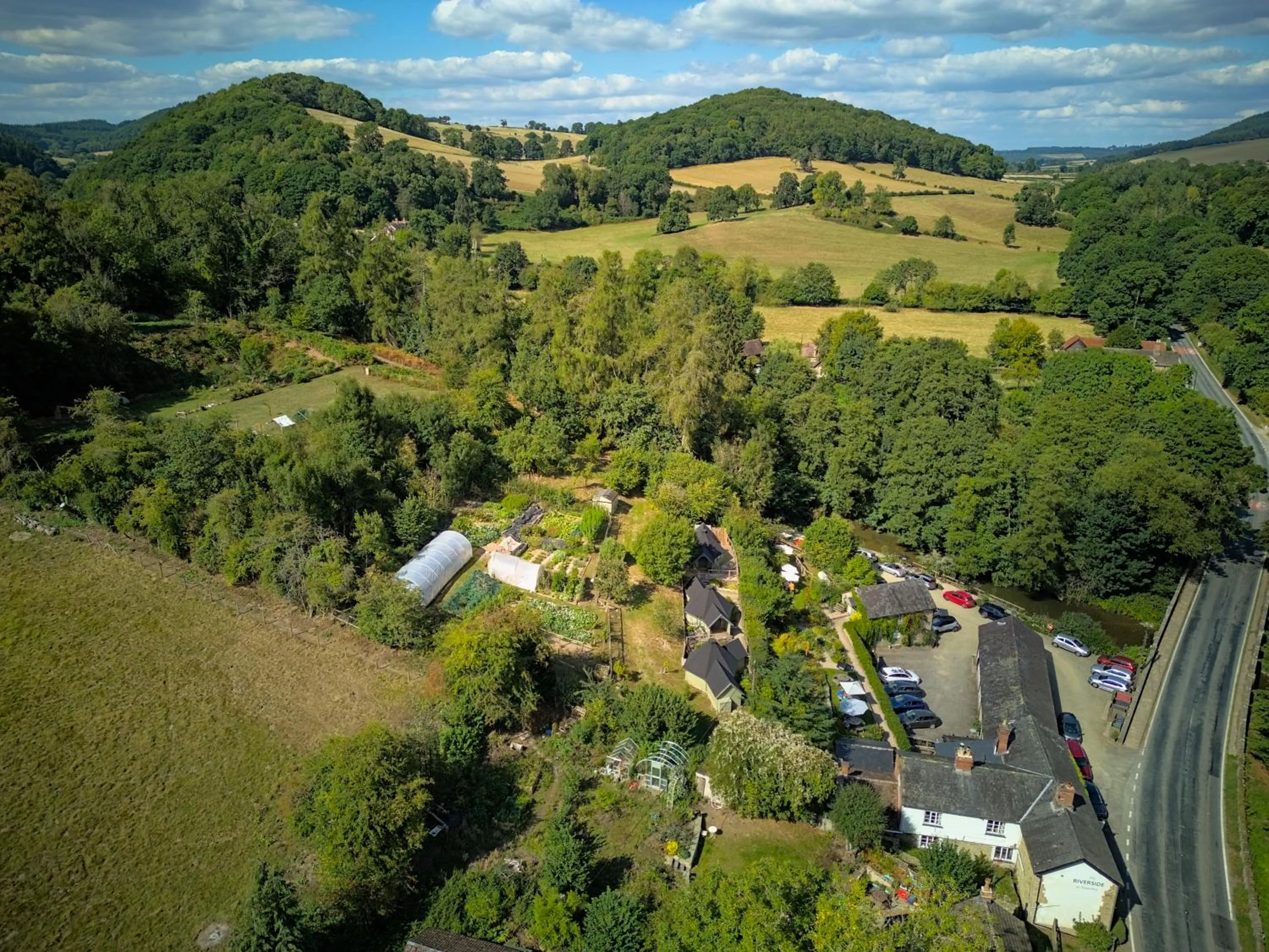 Natural landscape in Riverside Inn, Aymestrey