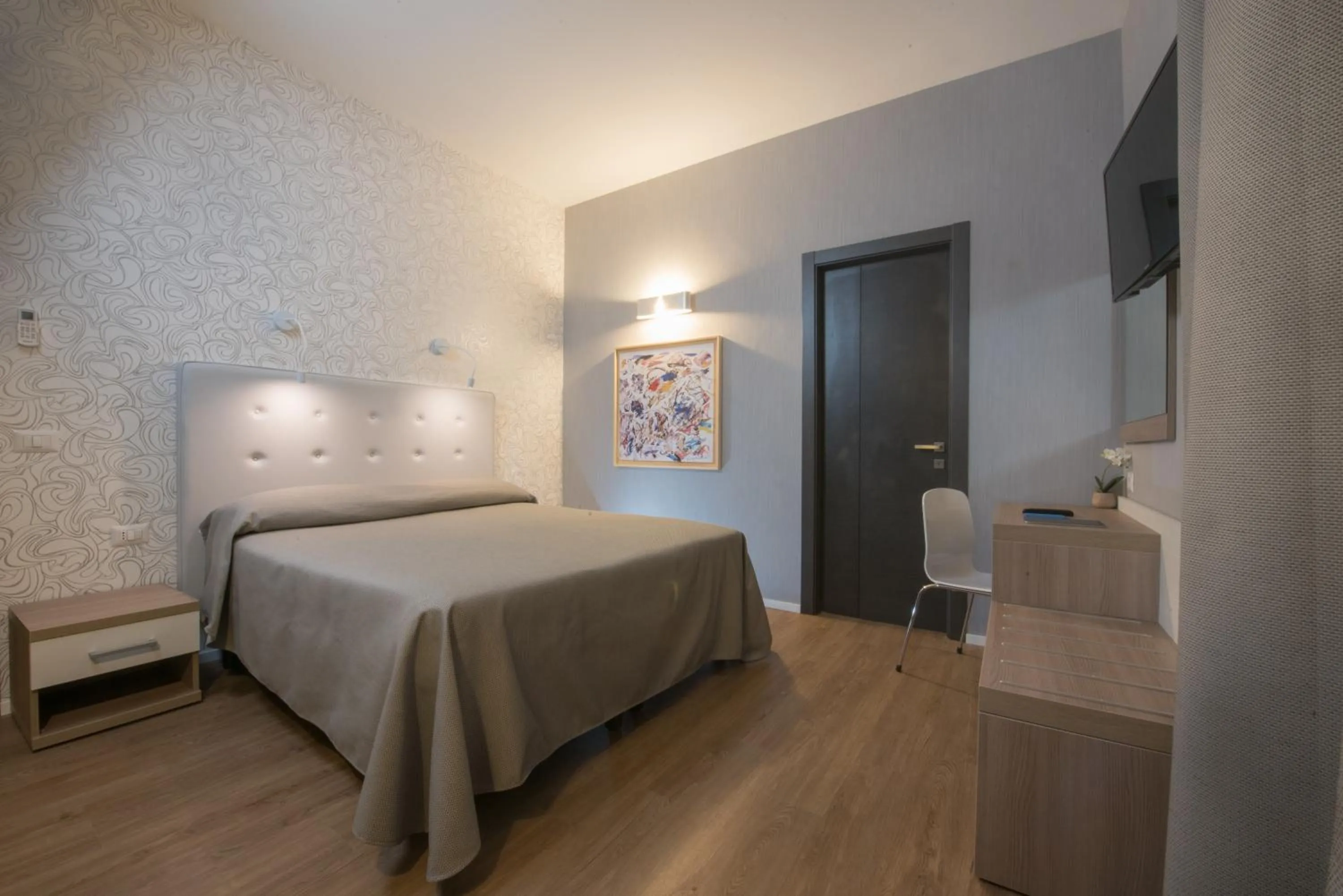 Bedroom, Bed in B&B Fantasie Romane