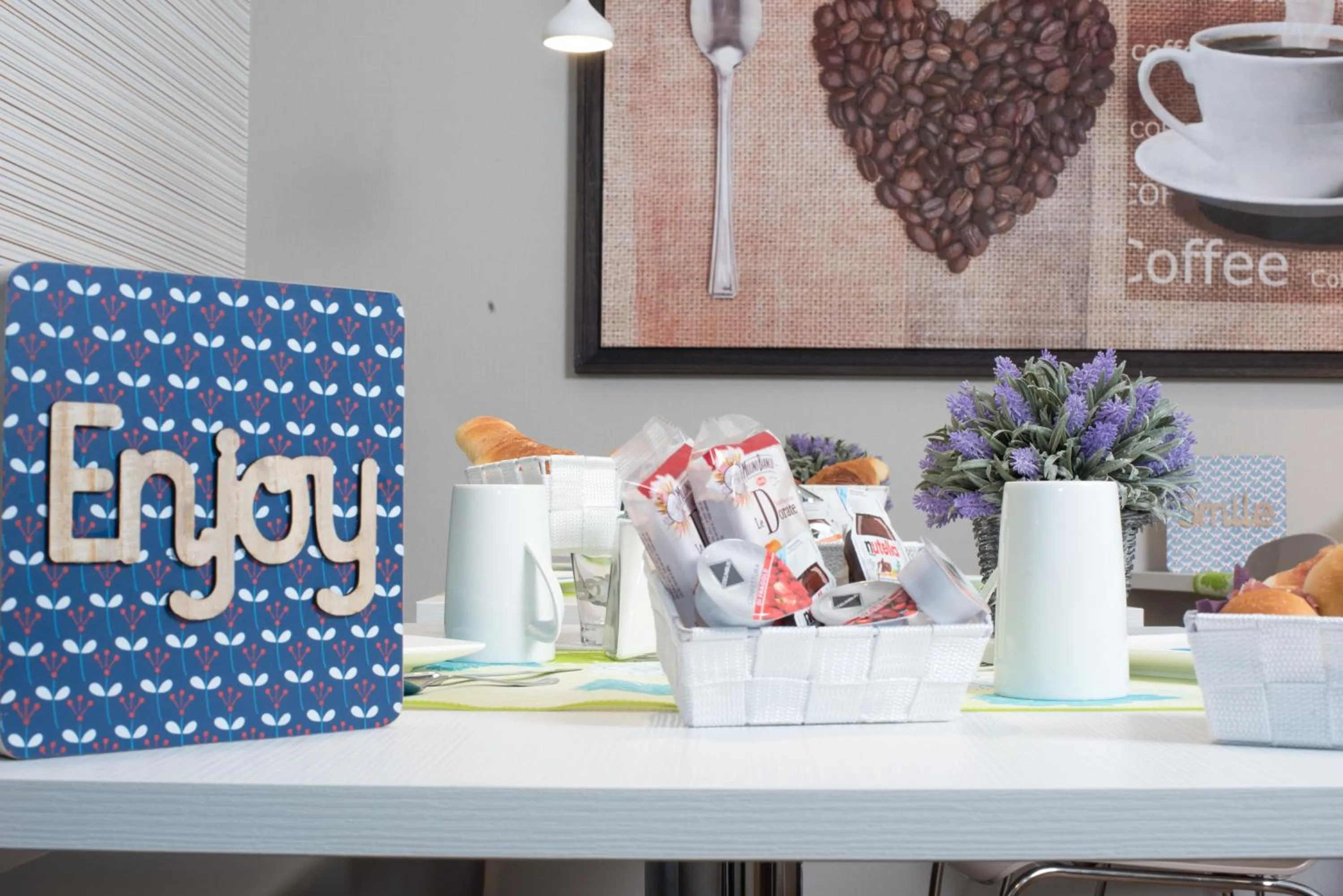 Food close-up in B&B Fantasie Romane