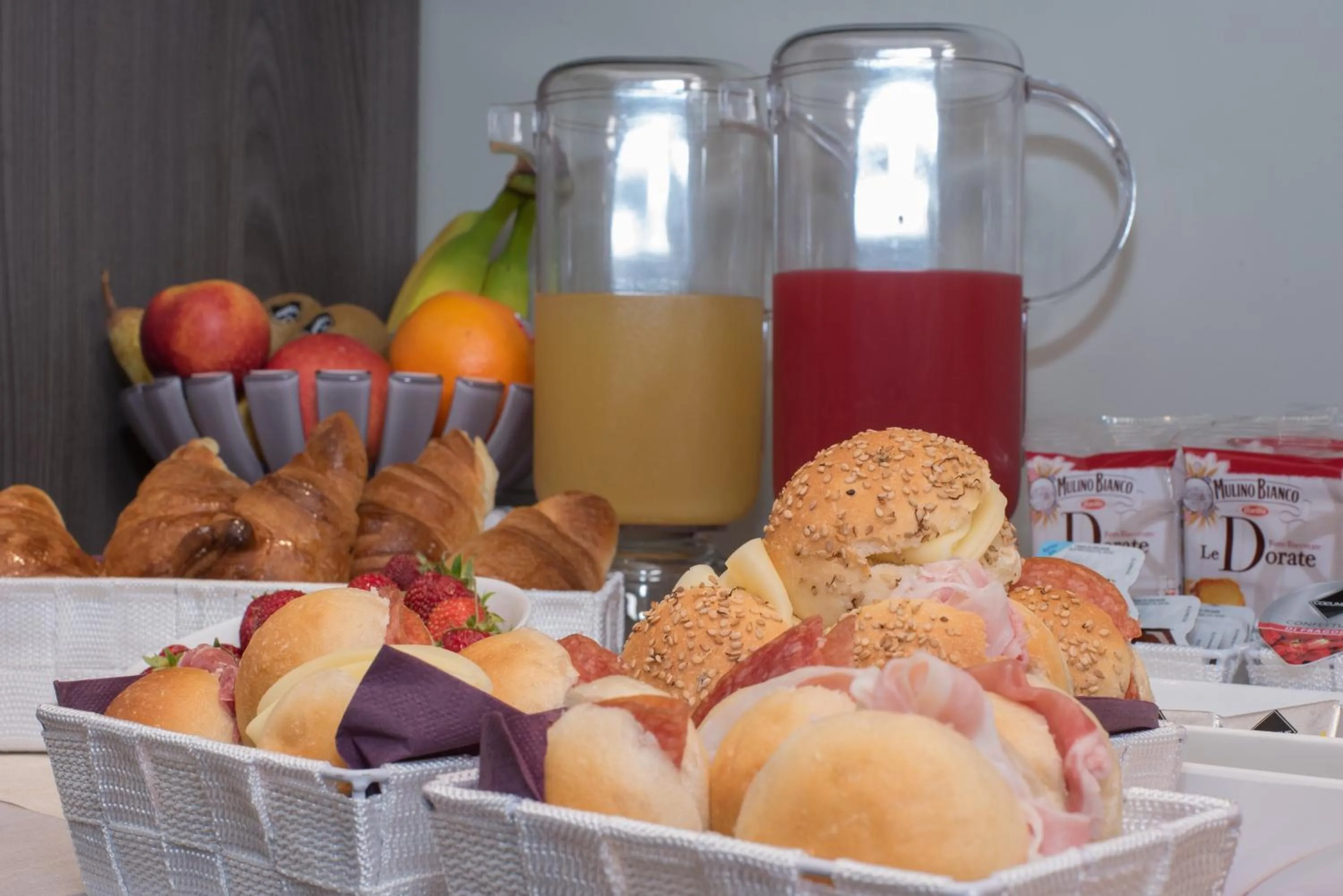 Food and drinks in B&B Fantasie Romane