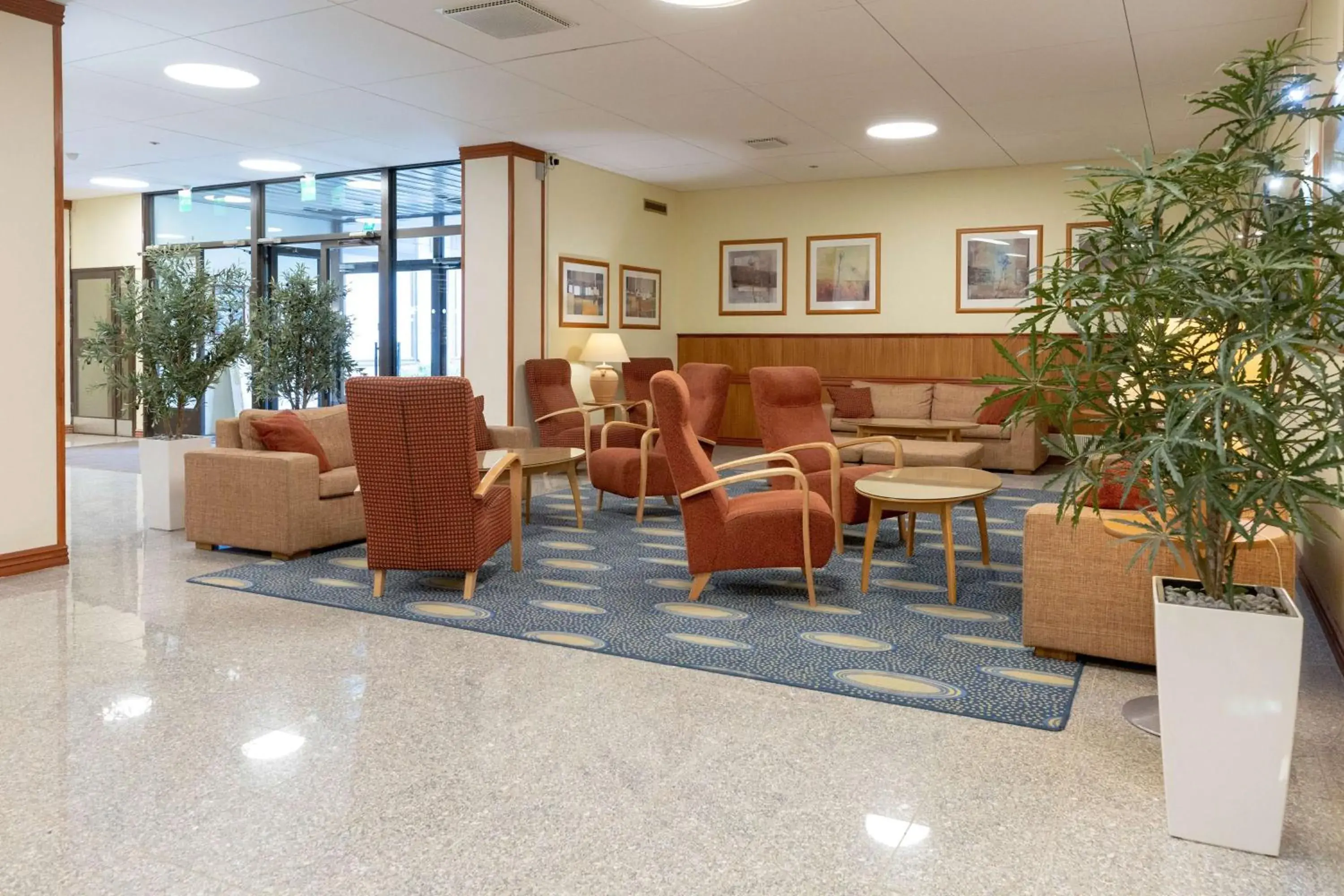 Lobby or reception in Scandic Rauma Lobby or reception in Scandic Rauma