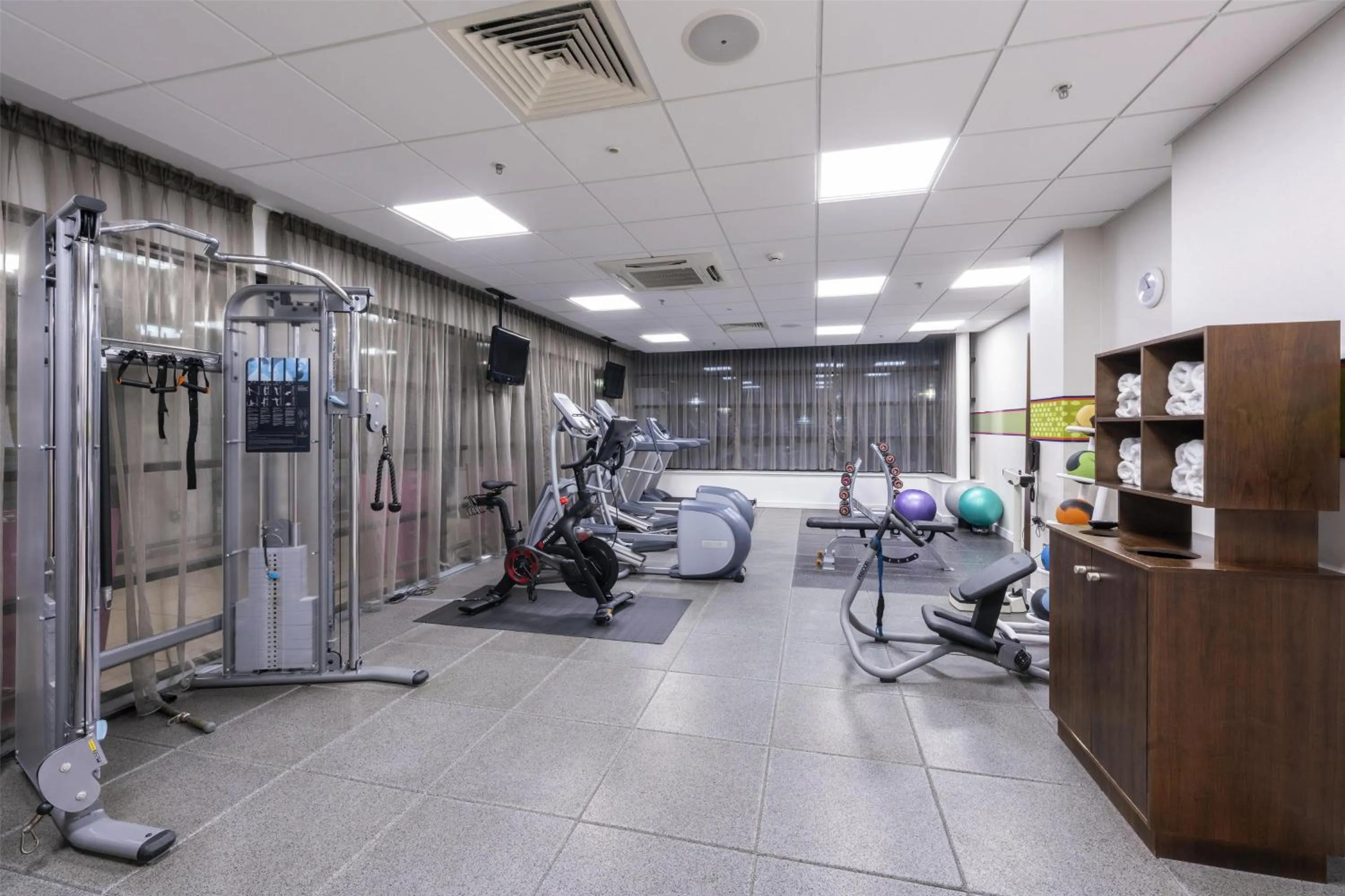 Fitness centre/facilities in Hampton by Hilton Liverpool John Lennon Airport