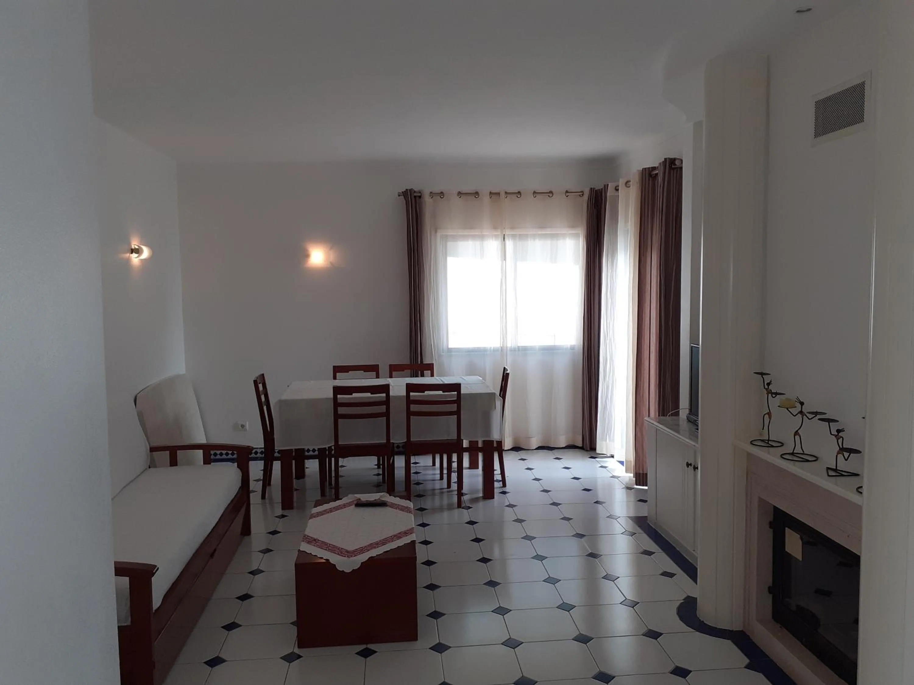 Living room in Clube Meia Praia