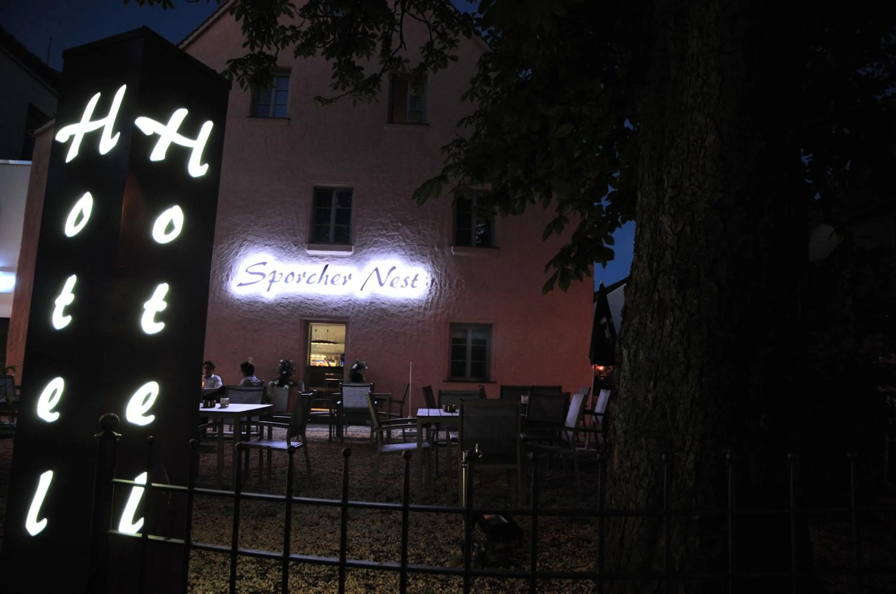 Garden view in Hotel Sporcher Nest