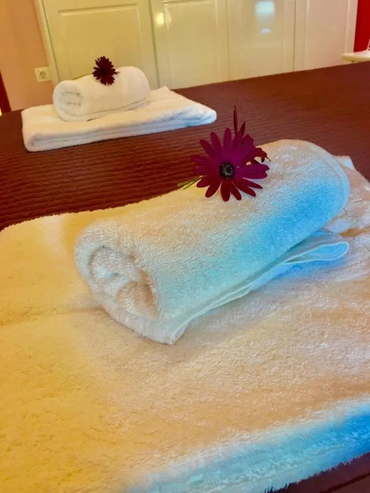 Bed in Palapart Gikas House