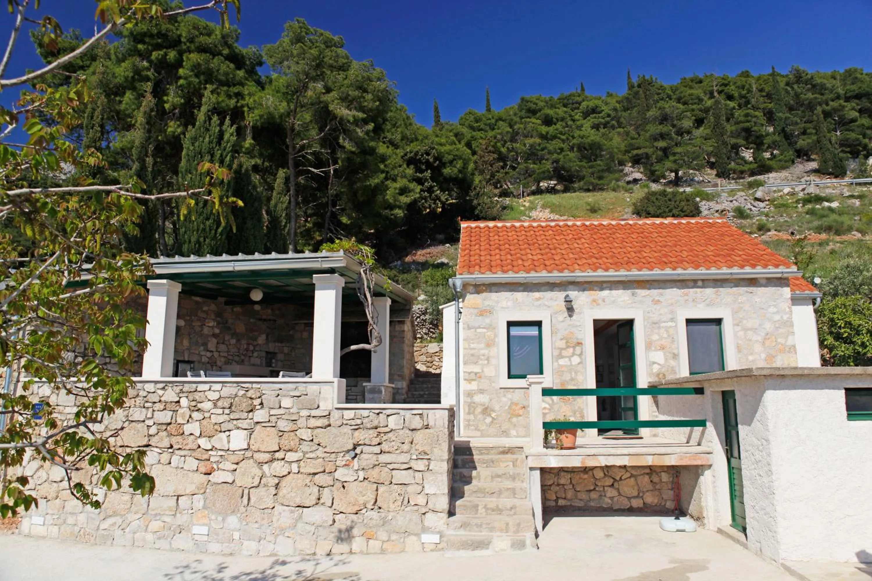 Property building in Holiday home Nina