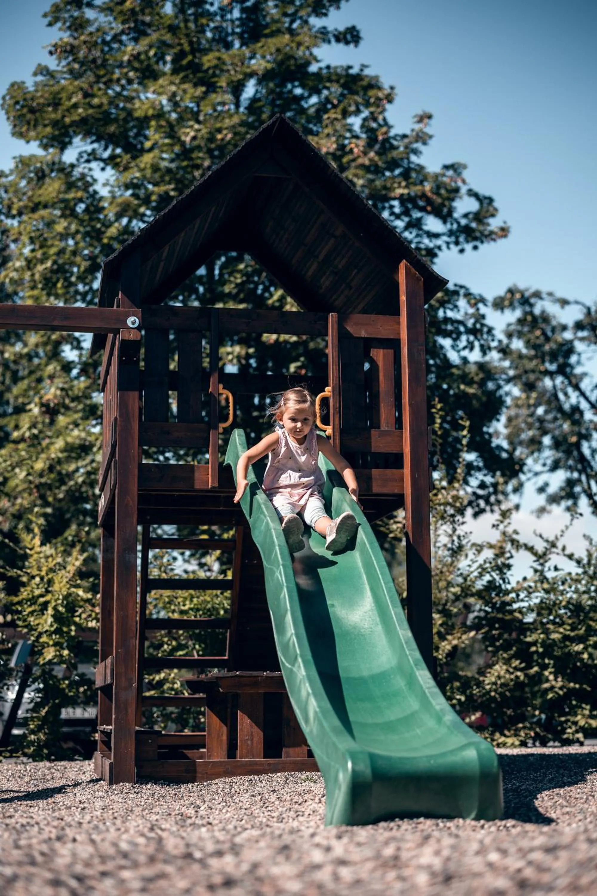 Children play ground in Penzion Pivnice - Jítravský Dvorec