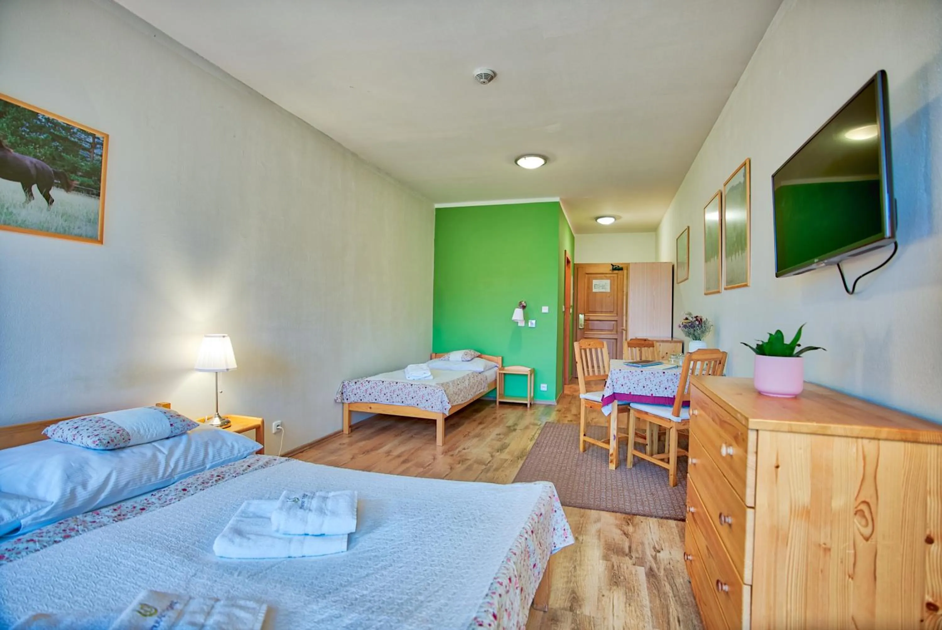 Bed in Penzion Pivnice - Jítravský Dvorec