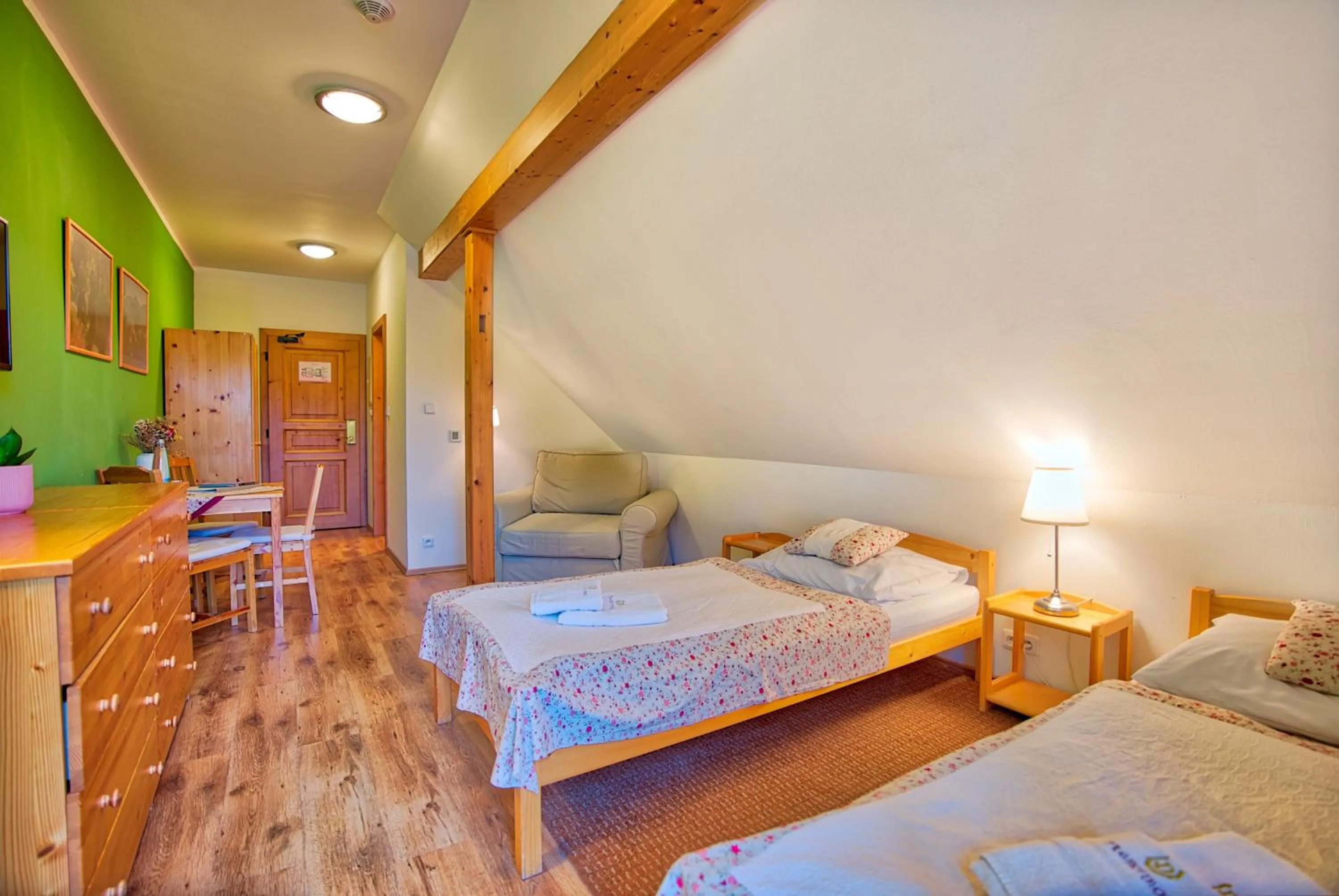 Bed in Penzion Pivnice - Jítravský Dvorec