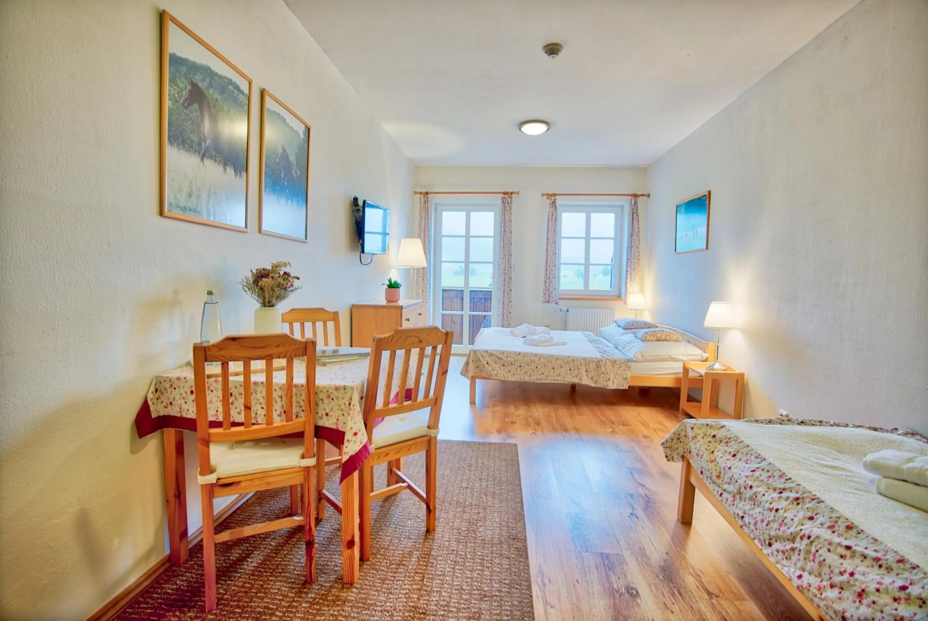 Bed in Penzion Pivnice - Jítravský Dvorec