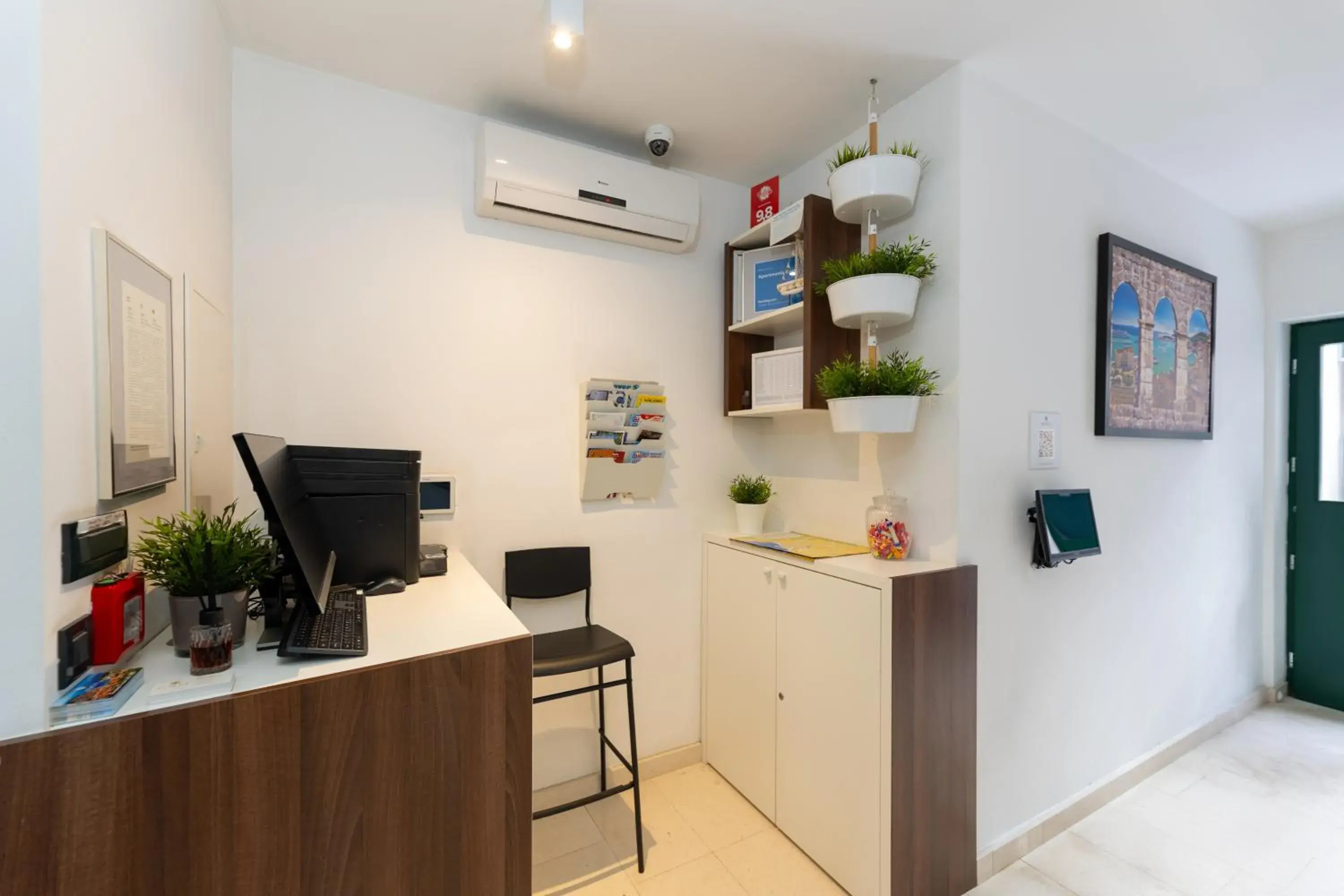 Lobby or reception in Apartments Korta Lobby or reception in Apartments Korta