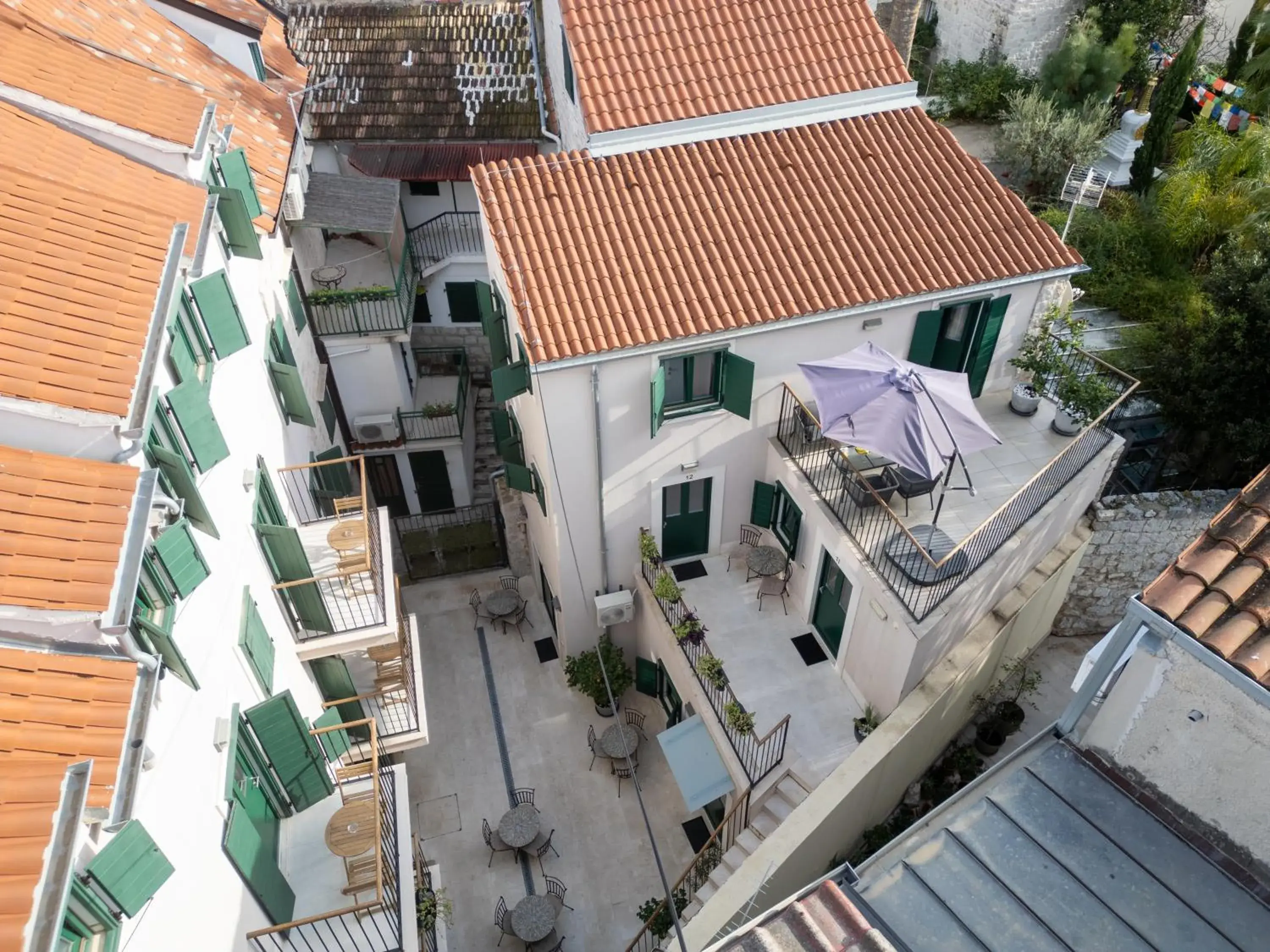 Property building in Apartments Korta Property building in Apartments Korta