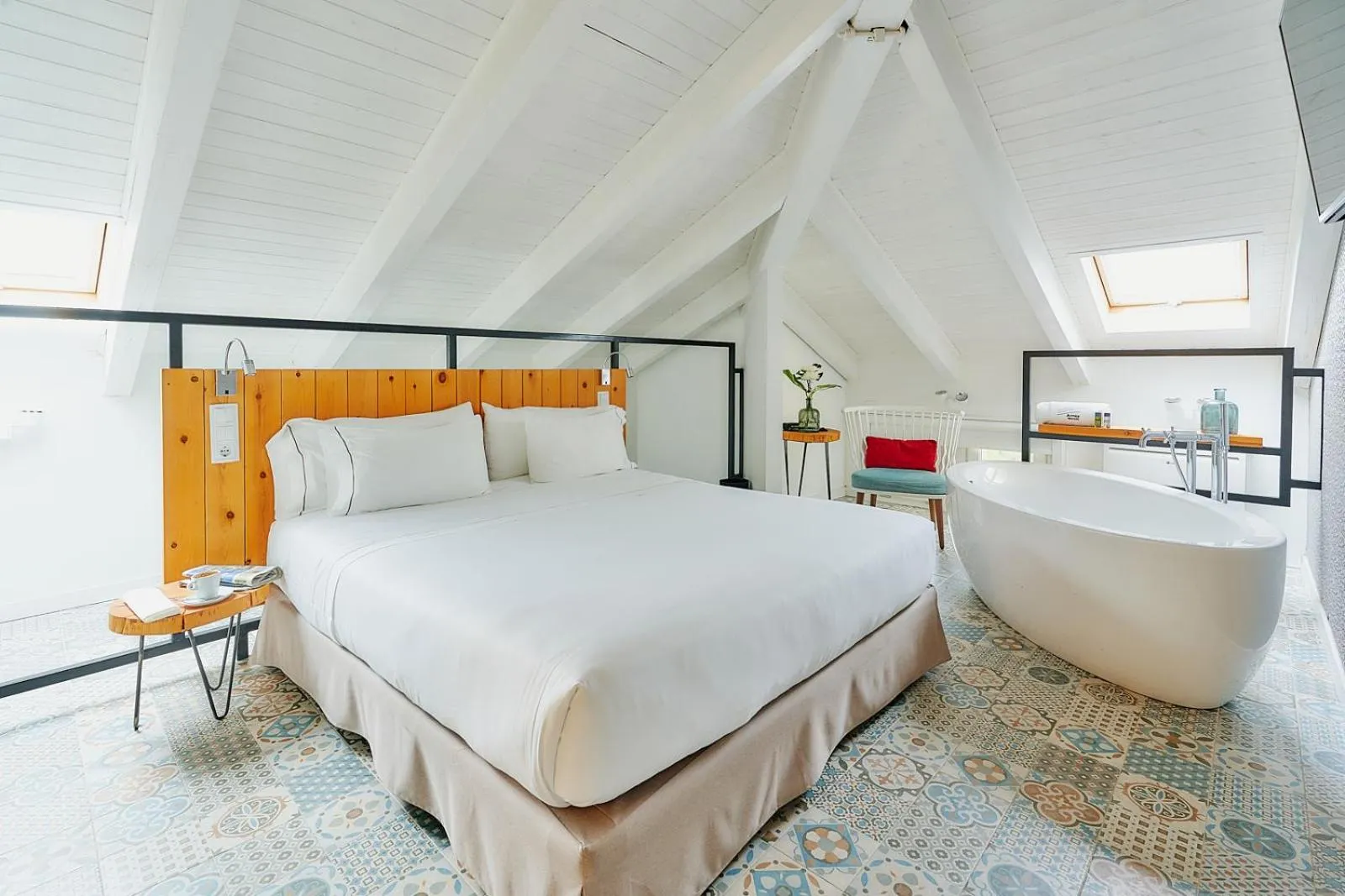 Bed in Hotel Arrey Alella