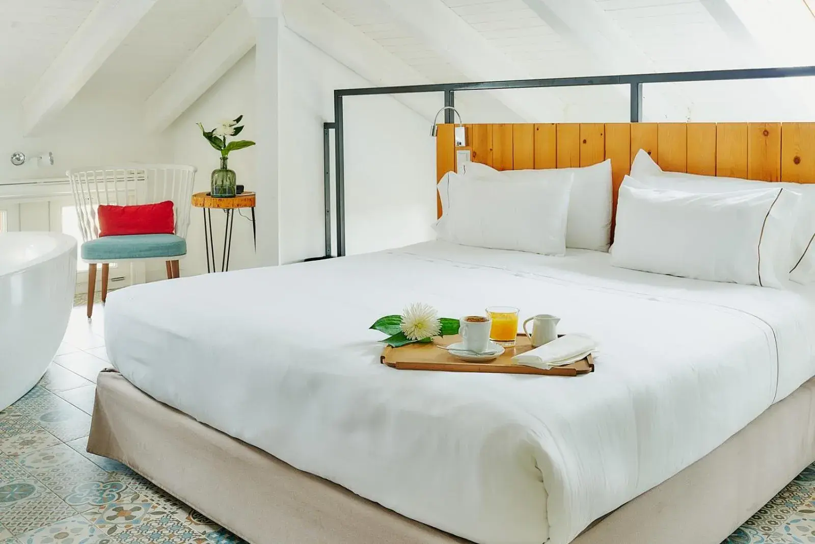 Bed in Hotel Arrey Alella Bed in Hotel Arrey Alella