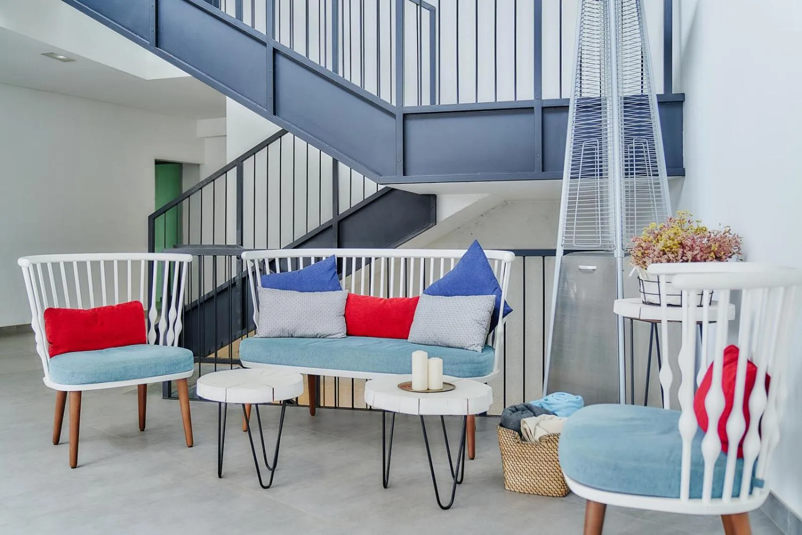 Living room in Hotel Arrey Alella