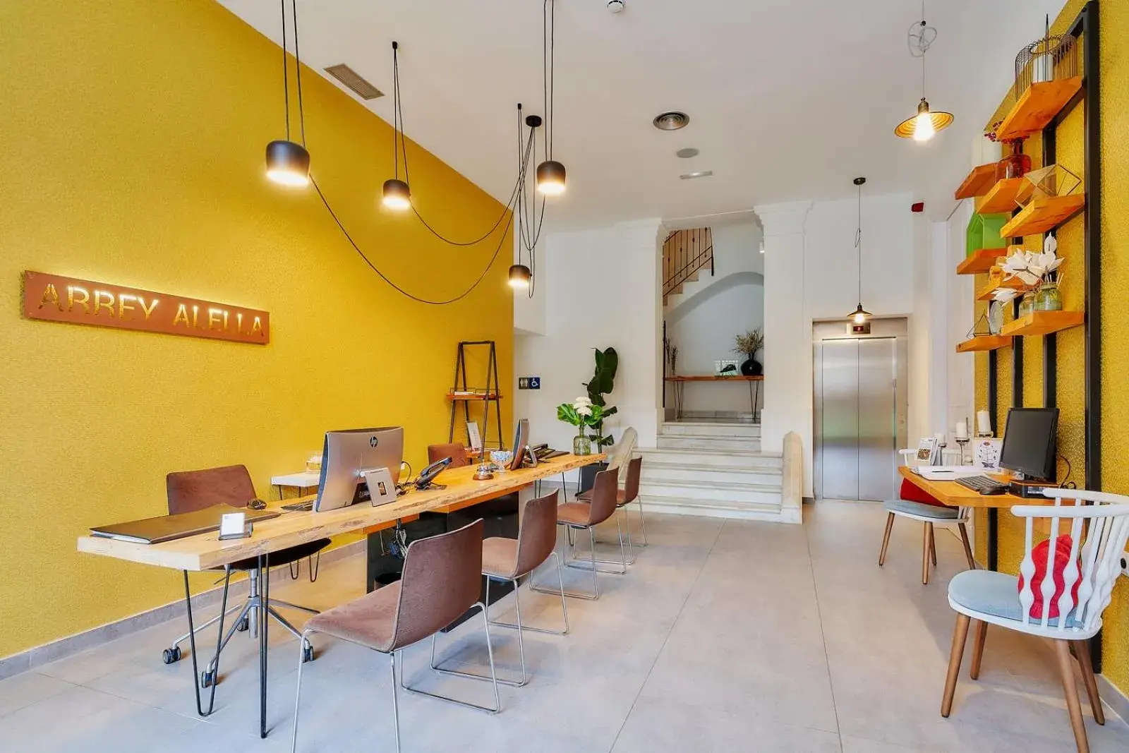 Property building in Hotel Arrey Alella Property building in Hotel Arrey Alella