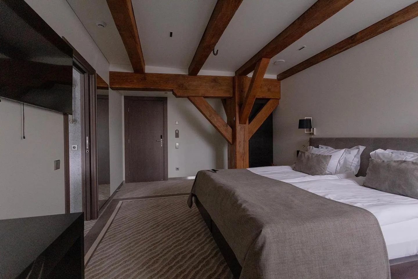 Bed in Michaelson Boutique Hotel & SPA Brícoła