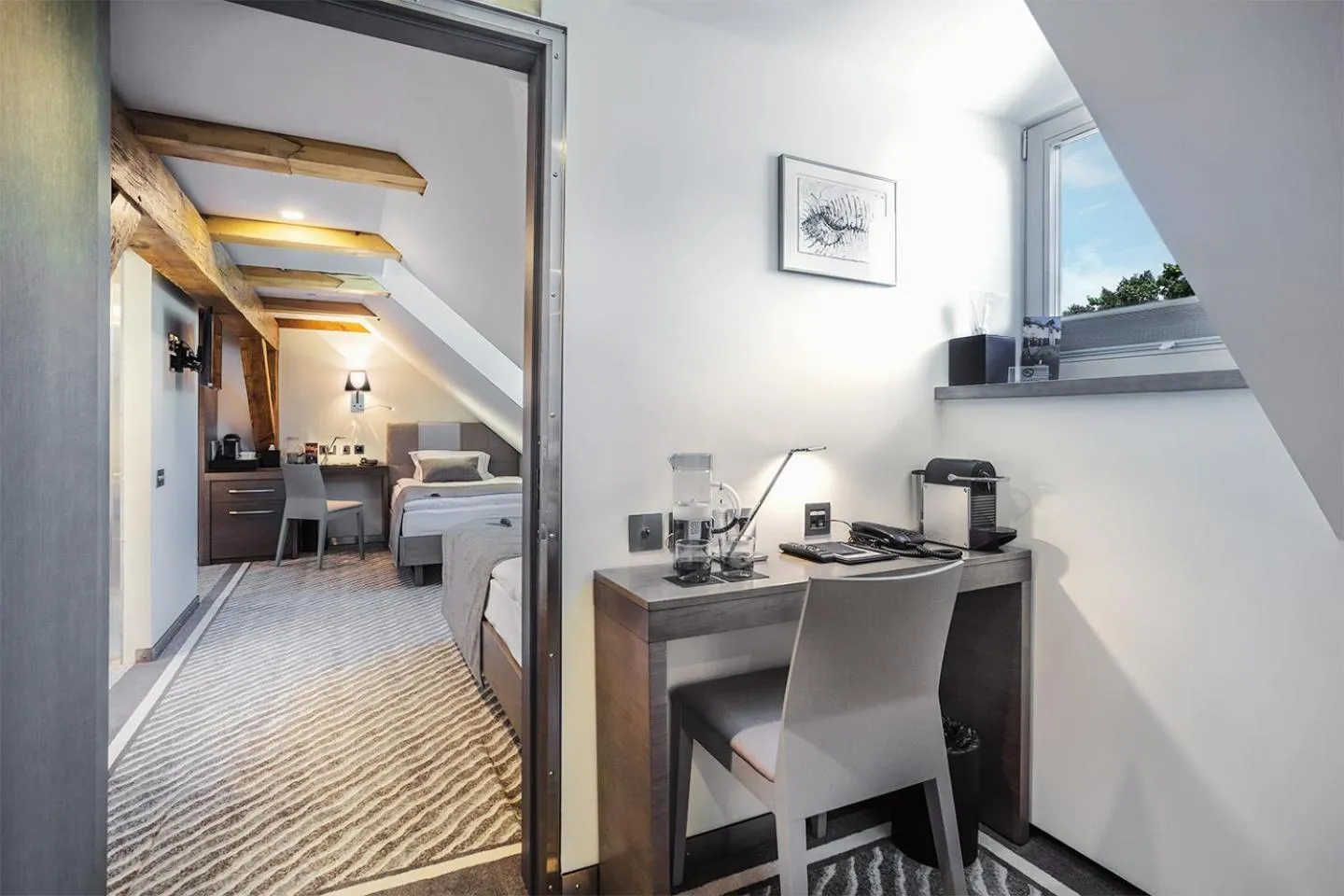 Bed in Michaelson Boutique Hotel & SPA Brícoła