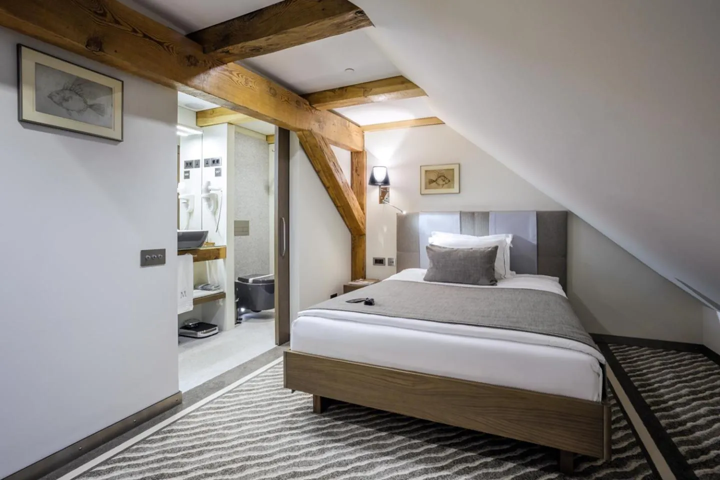 Bed in Michaelson Boutique Hotel & SPA Brícoła