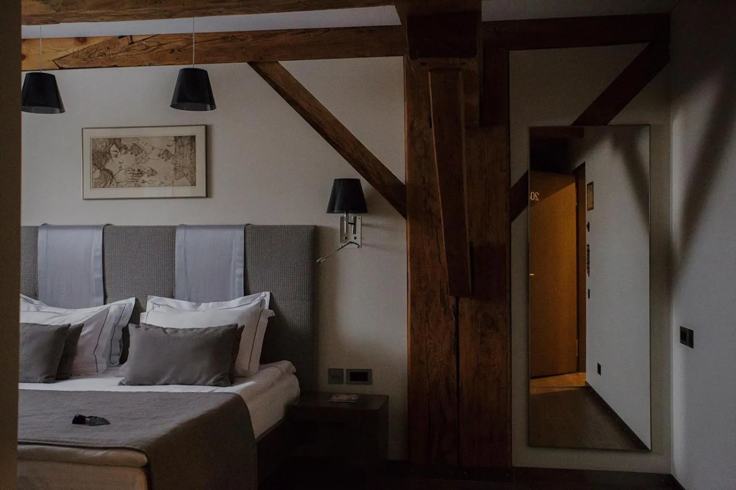 Bed in Michaelson Boutique Hotel & SPA Brícoła