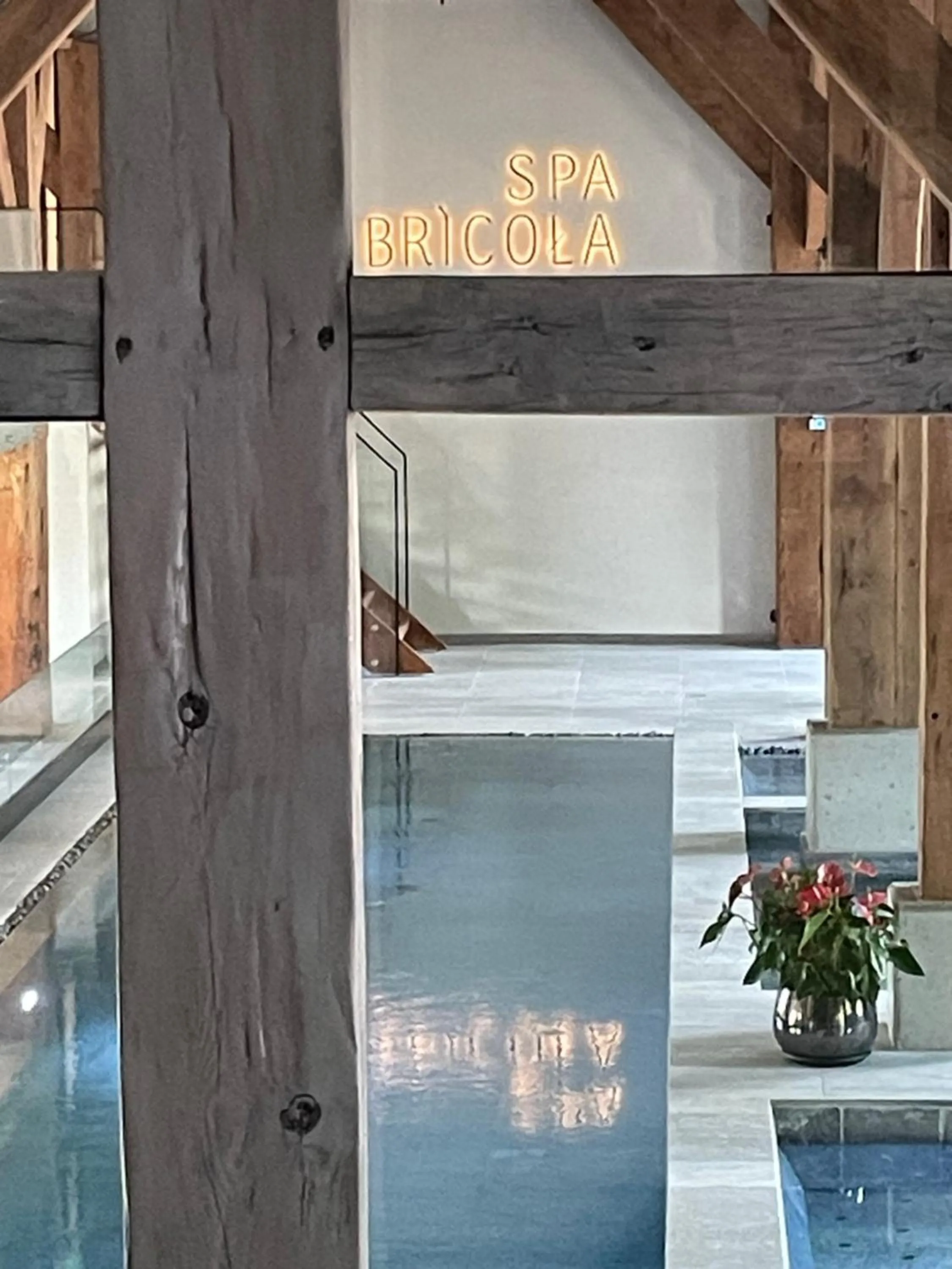 Swimming pool in Michaelson Boutique Hotel & SPA Brícoła