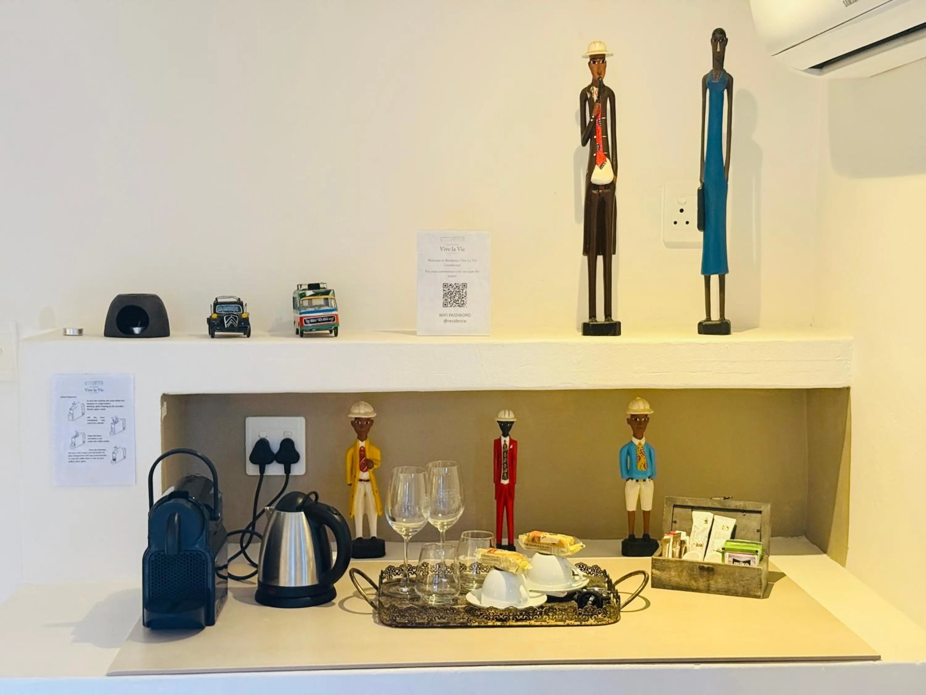 Coffee/tea facilities in Residence Vive la Vie