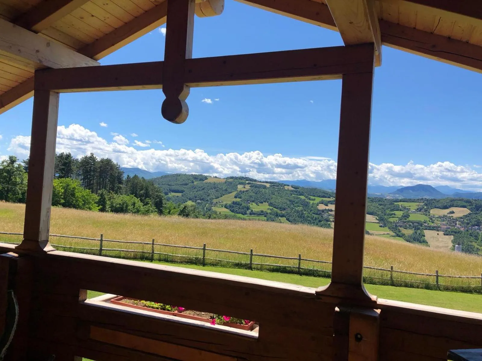 Balcony/Terrace in B&B Mappamundi