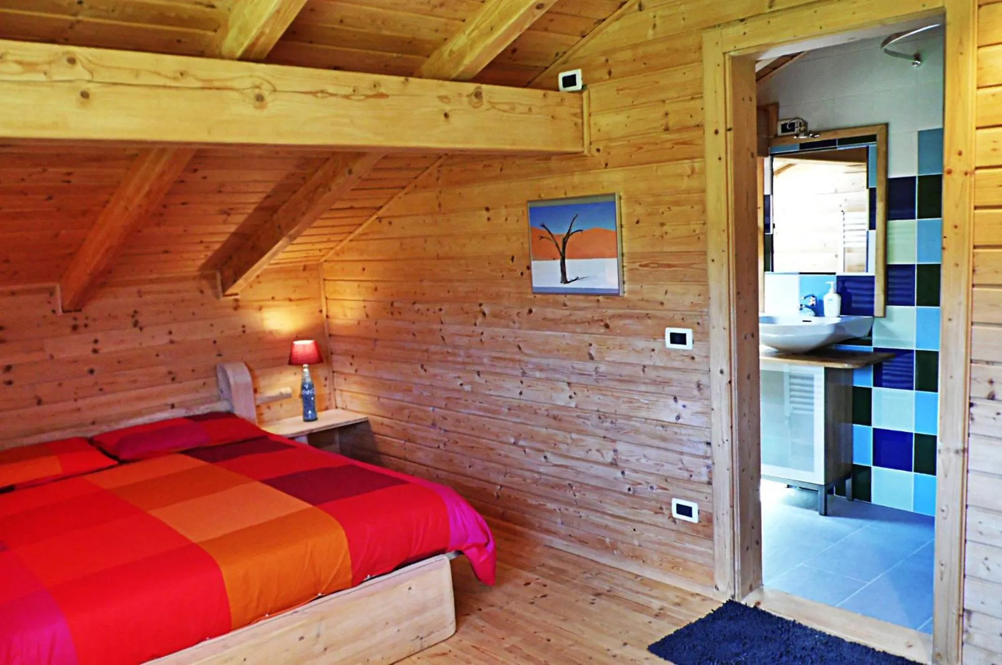 Bed in B&B Mappamundi