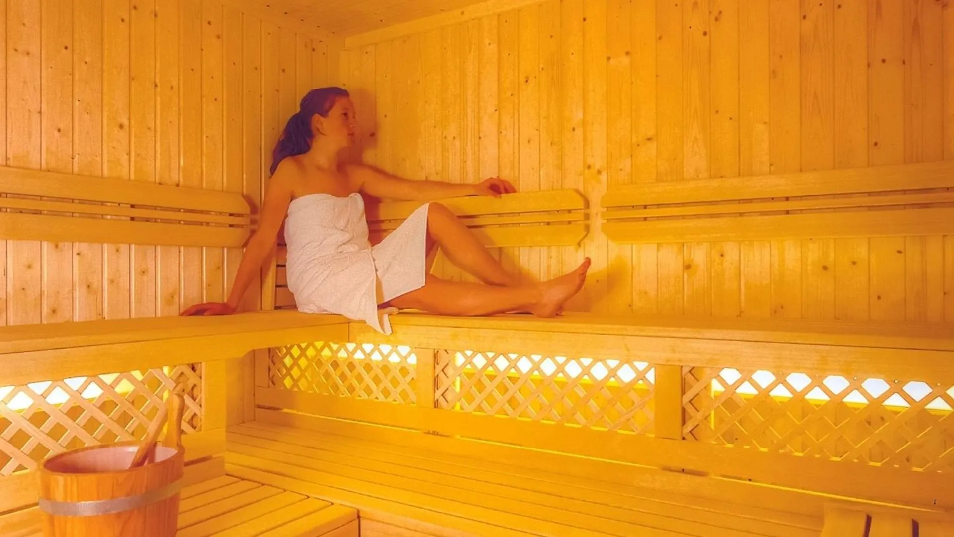 Sauna in Hotel Resa Blancia