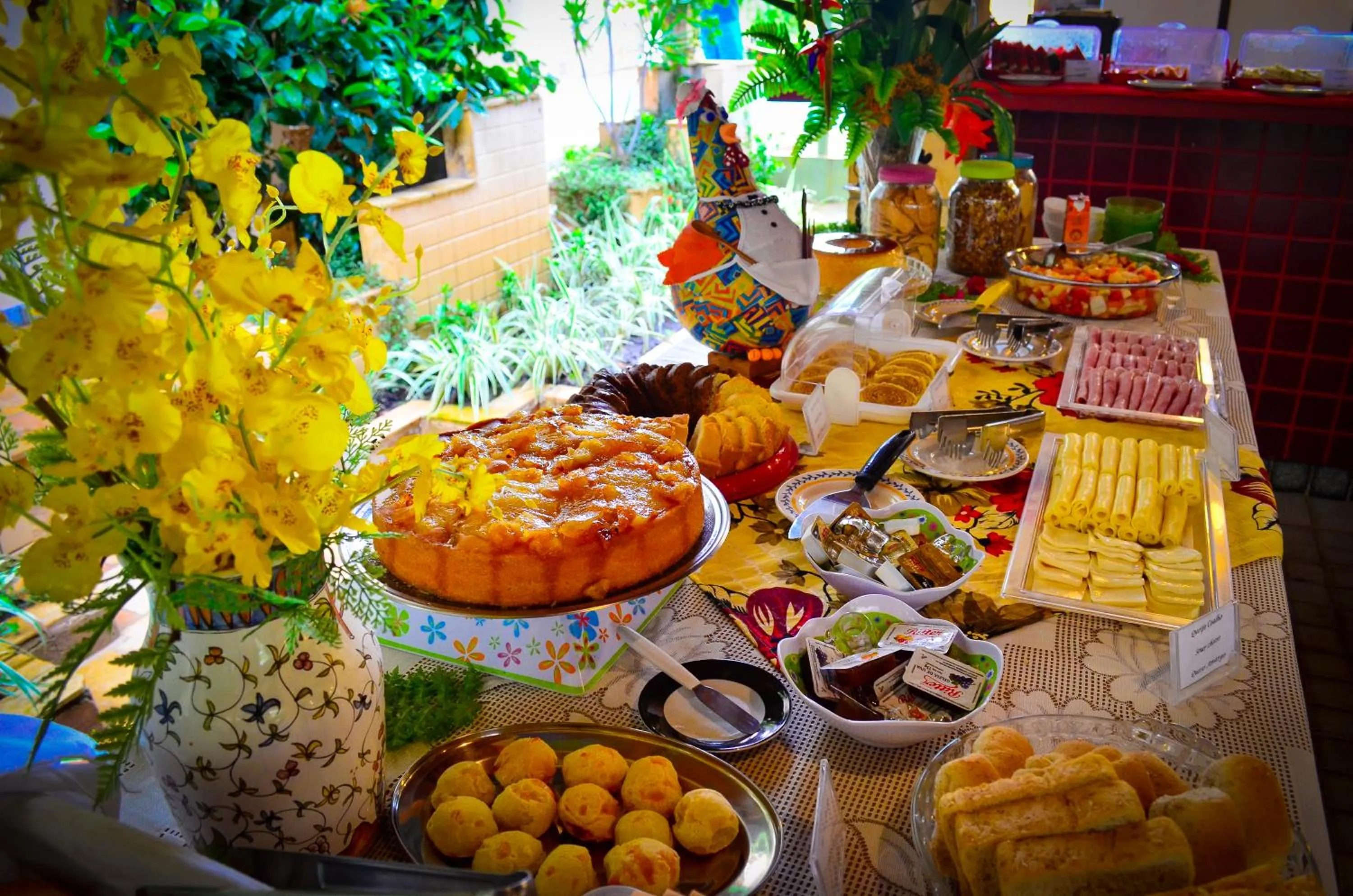 Food in Pousada das Bromélias