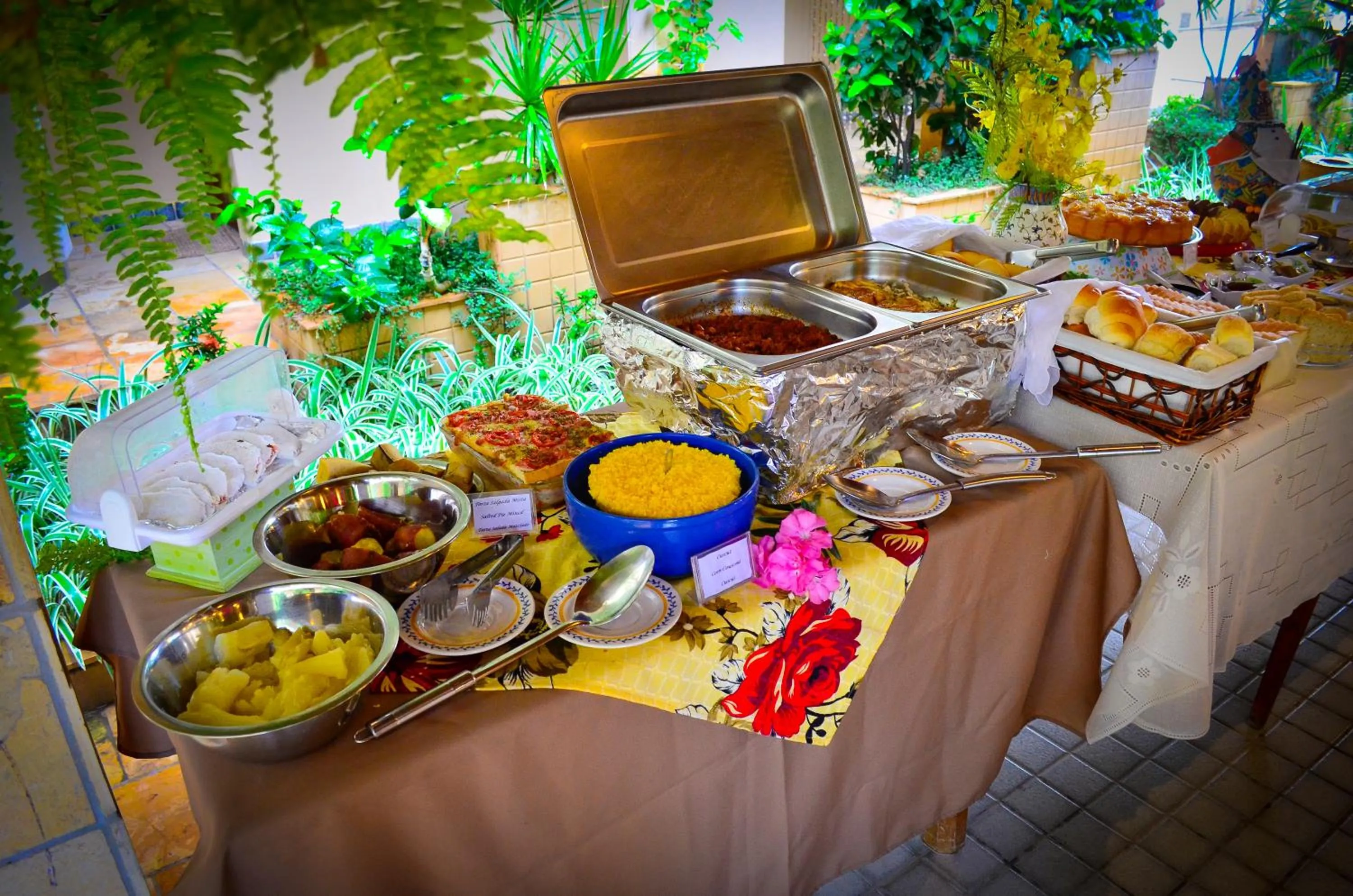 Food in Pousada das Bromélias