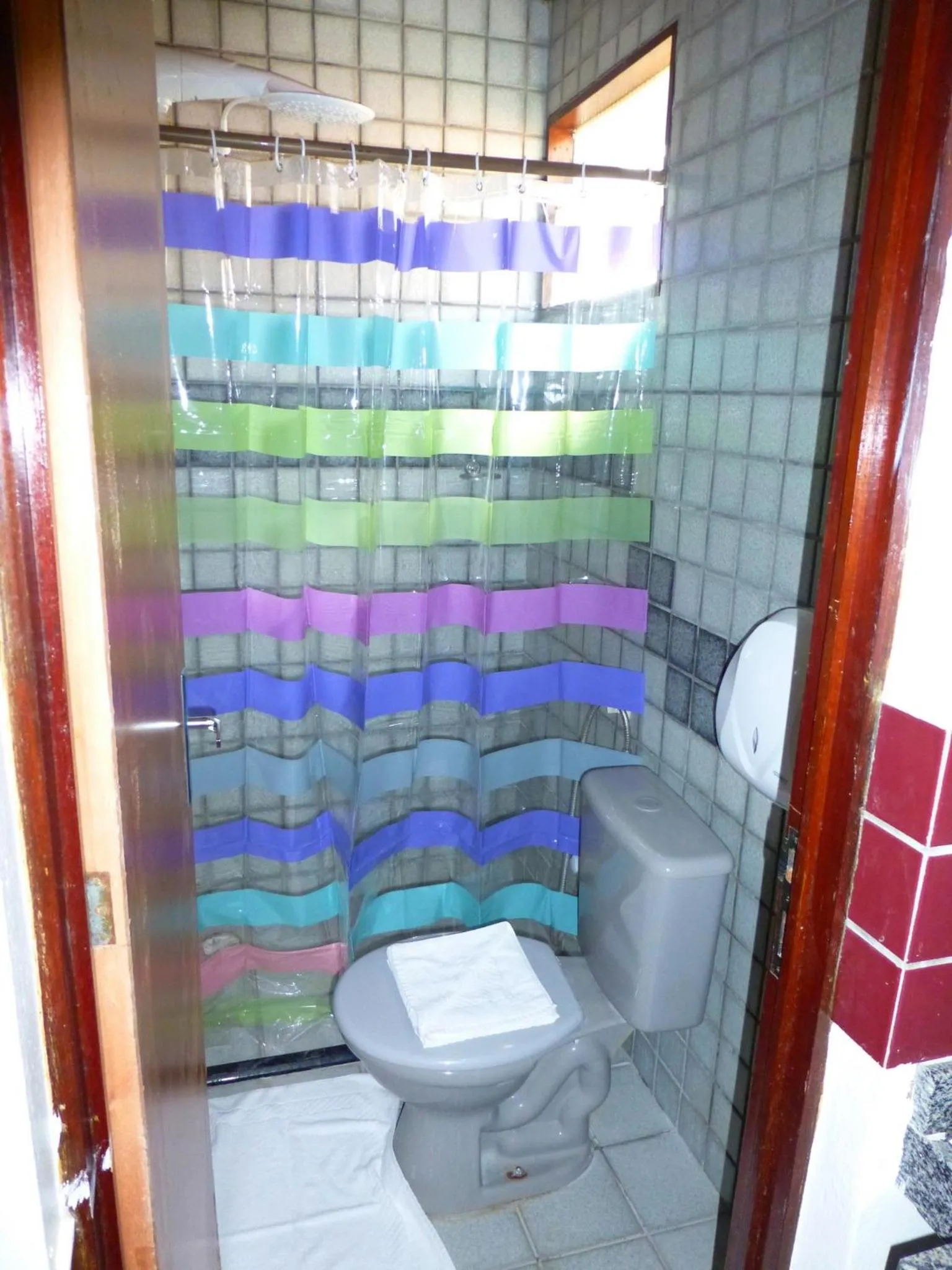 Shower in Pousada das Bromélias