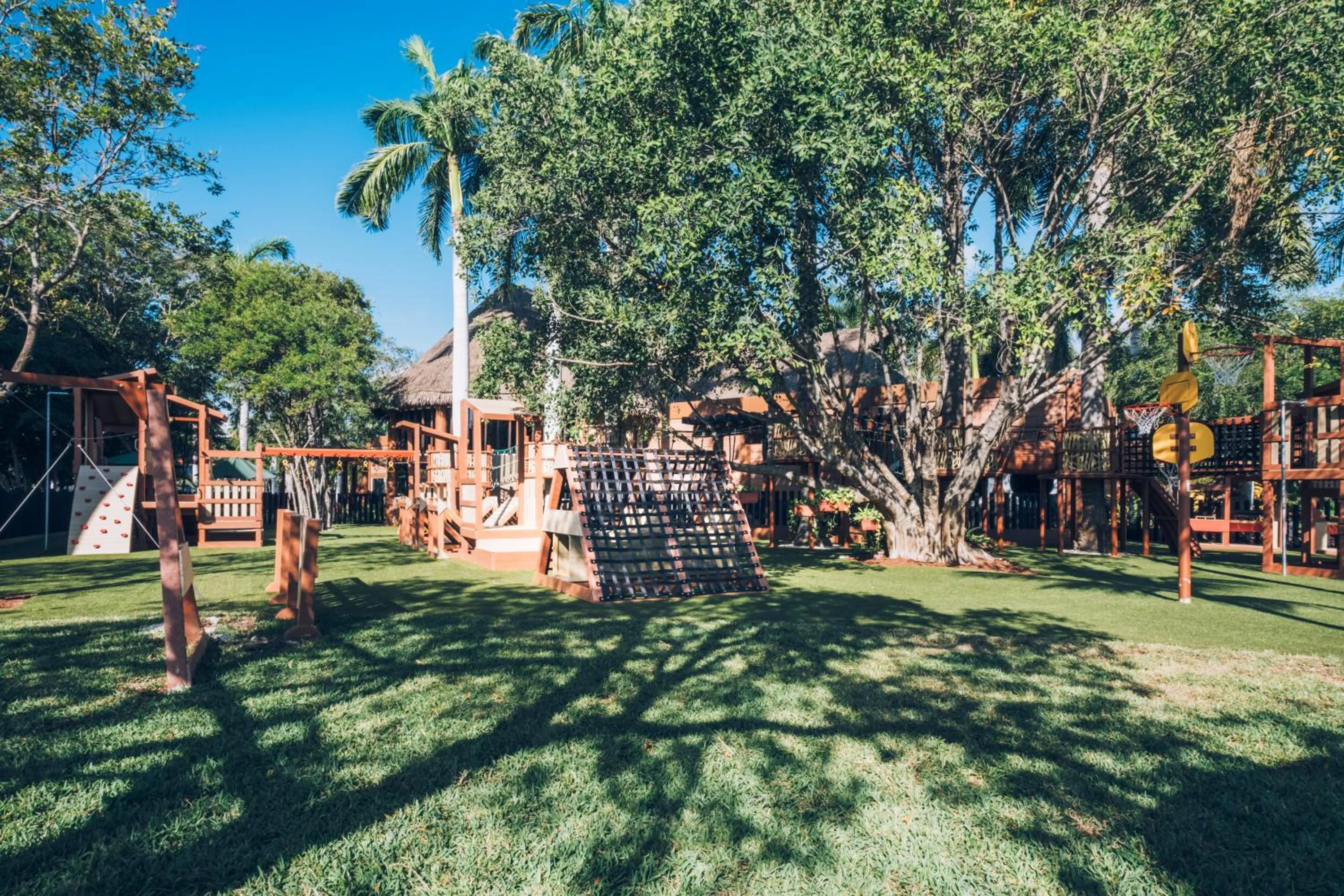 Children play ground in Iberostar Selection Paraíso Maya - All Inclusive